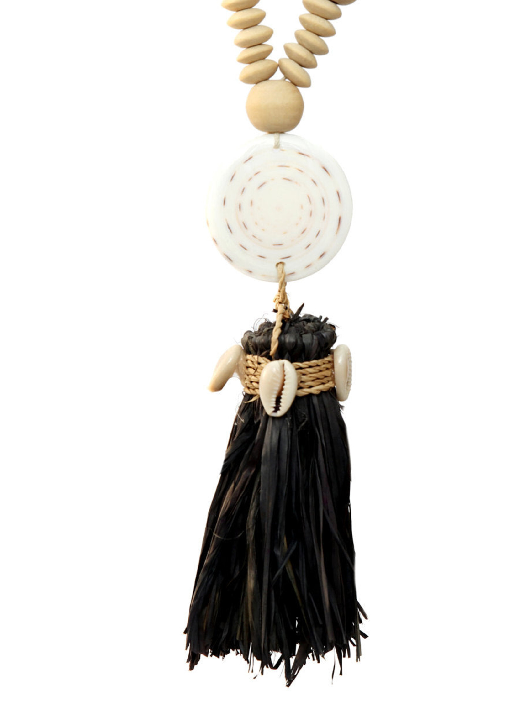 Bazar Bizar Antwerp The Lovina Necklace - Natural Black