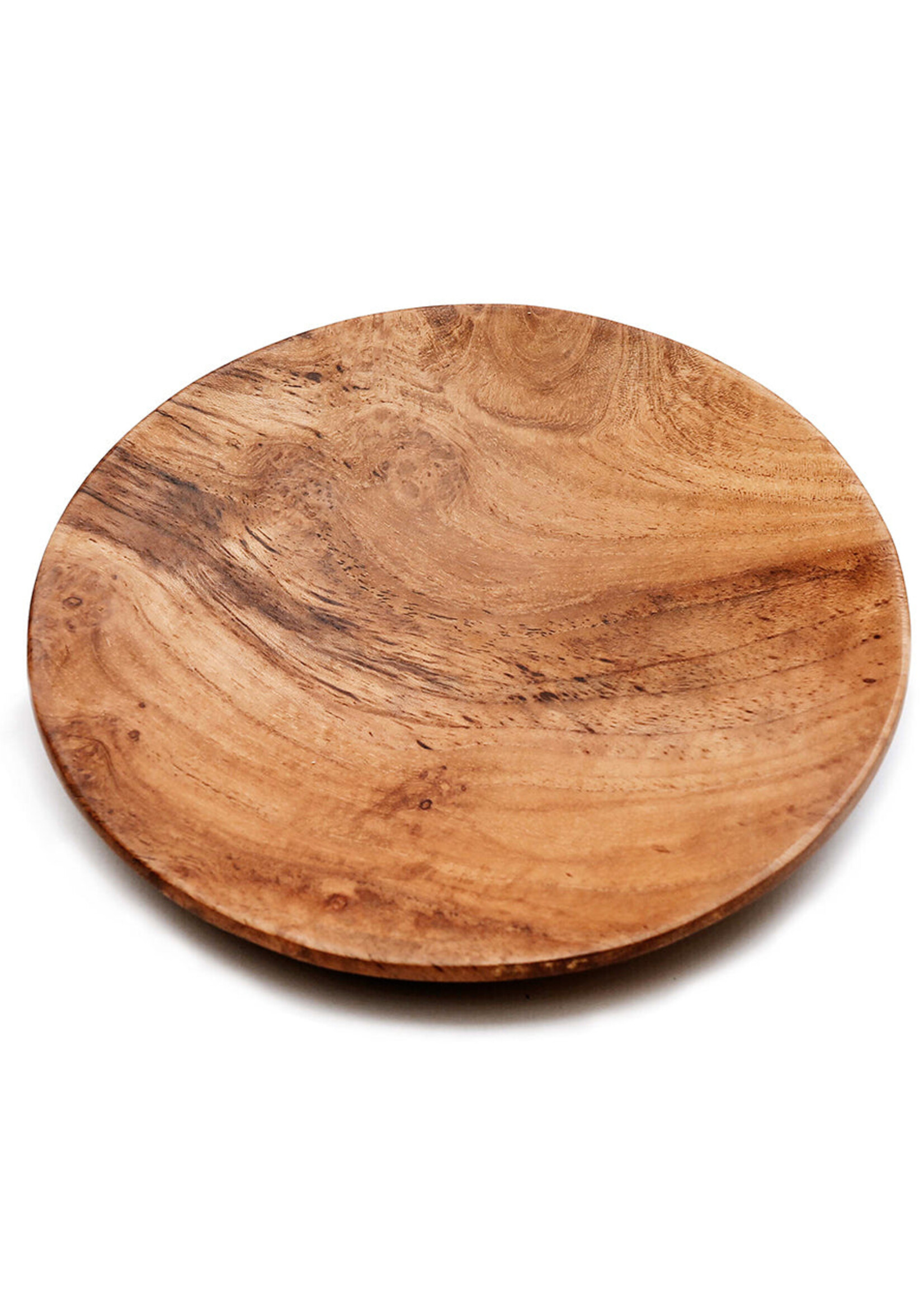 Bazar Bizar Antwerp The Teak Root Round Plate - M
