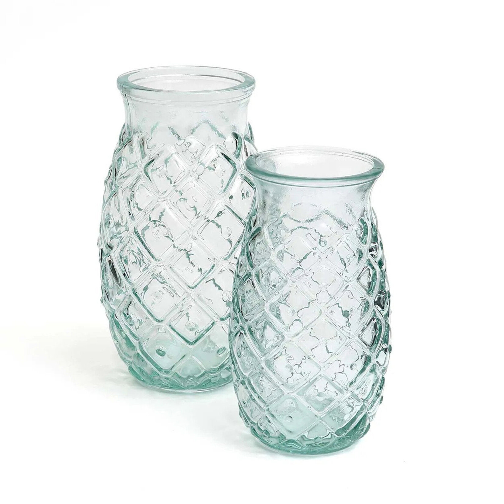 Bazar Bizar Antwerp The Pineapple Glass - Blue - L