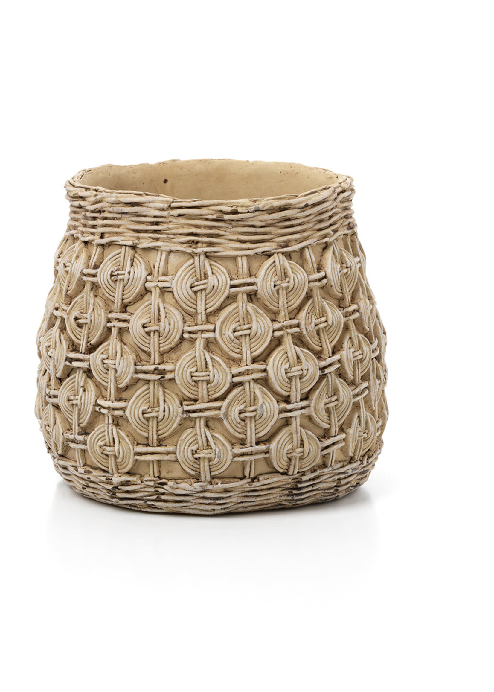 Bazar Bizar Antwerp The Knot Concrete Planter - L