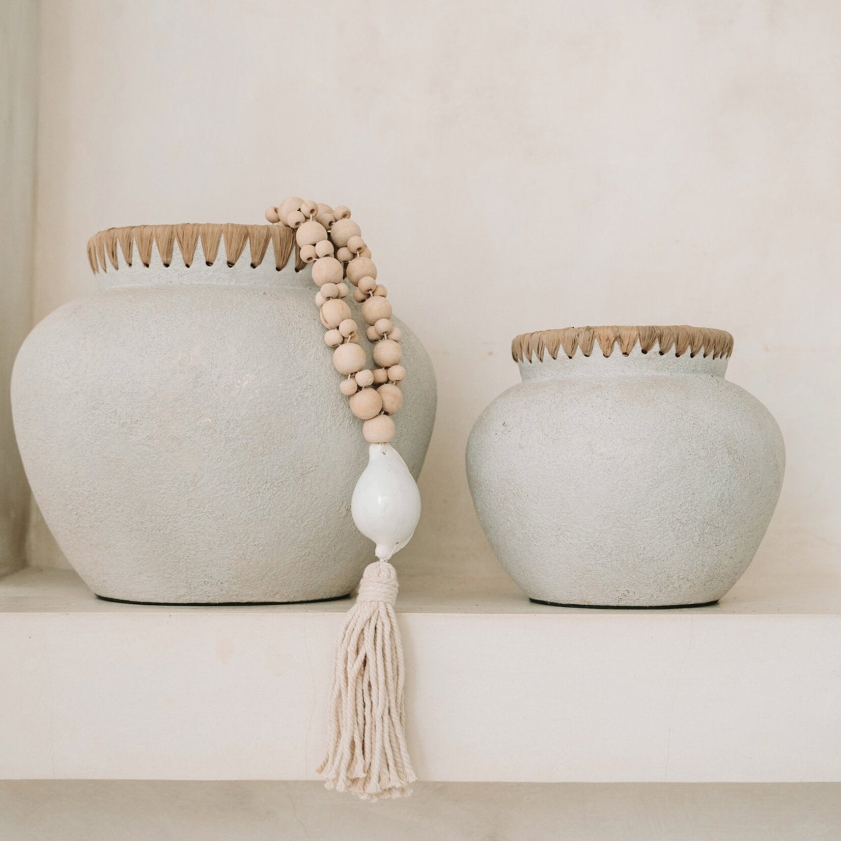 Bazar Bizar Antwerp The Kubu Necklace - Natural White