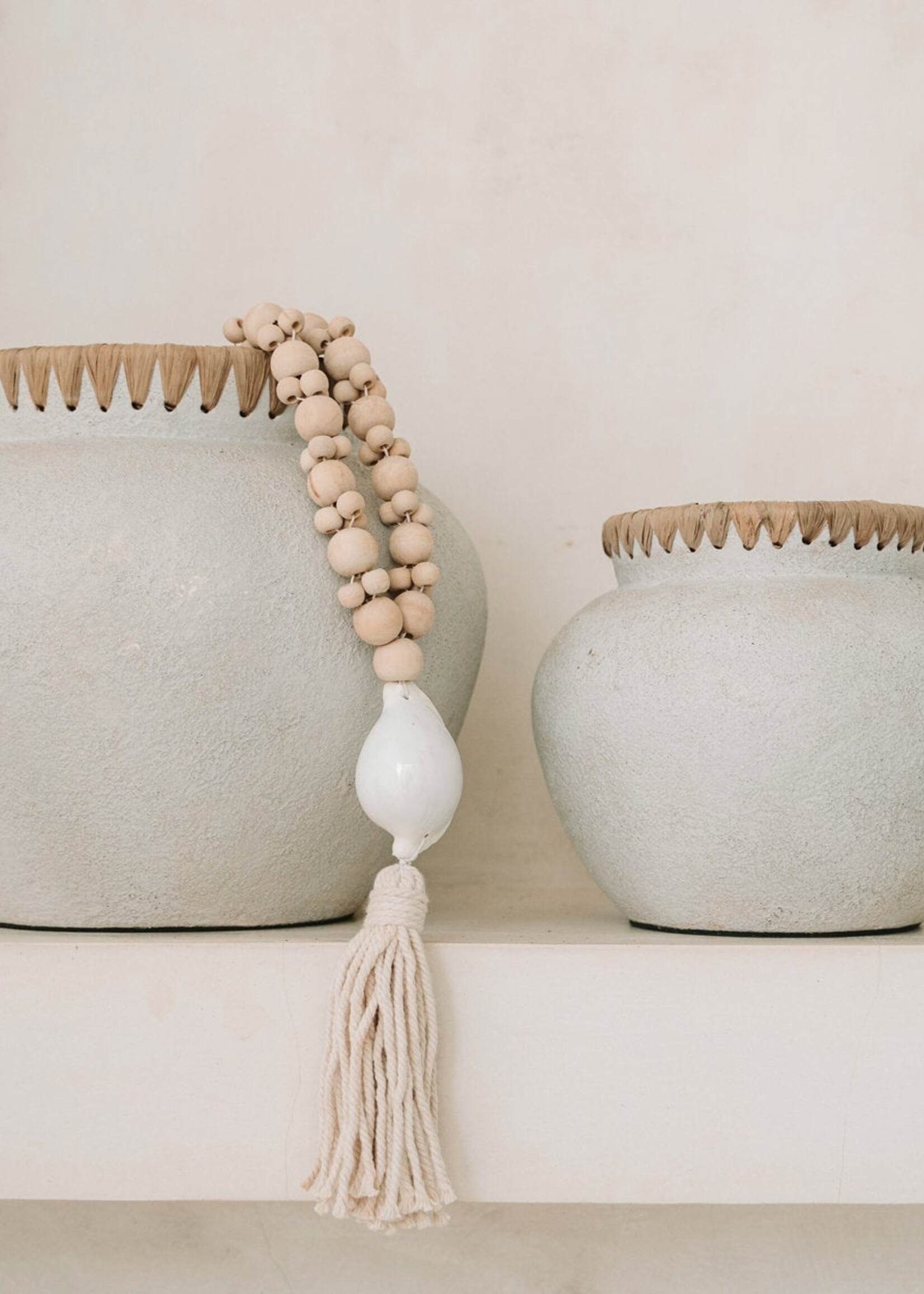 Bazar Bizar Antwerp The Kubu Necklace - Natural White