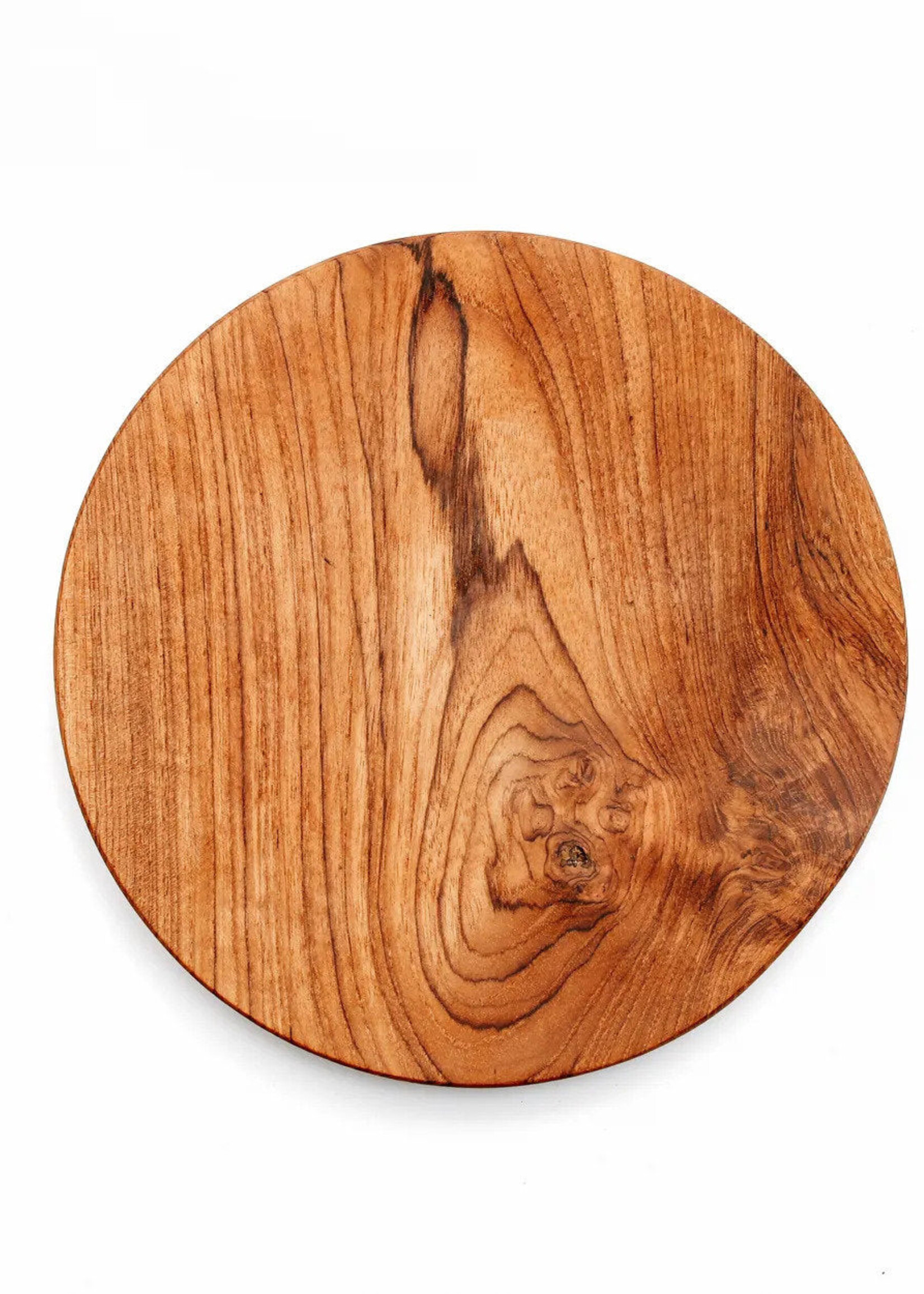 Bazar Bizar Antwerp The Teak Root Round Plate - M