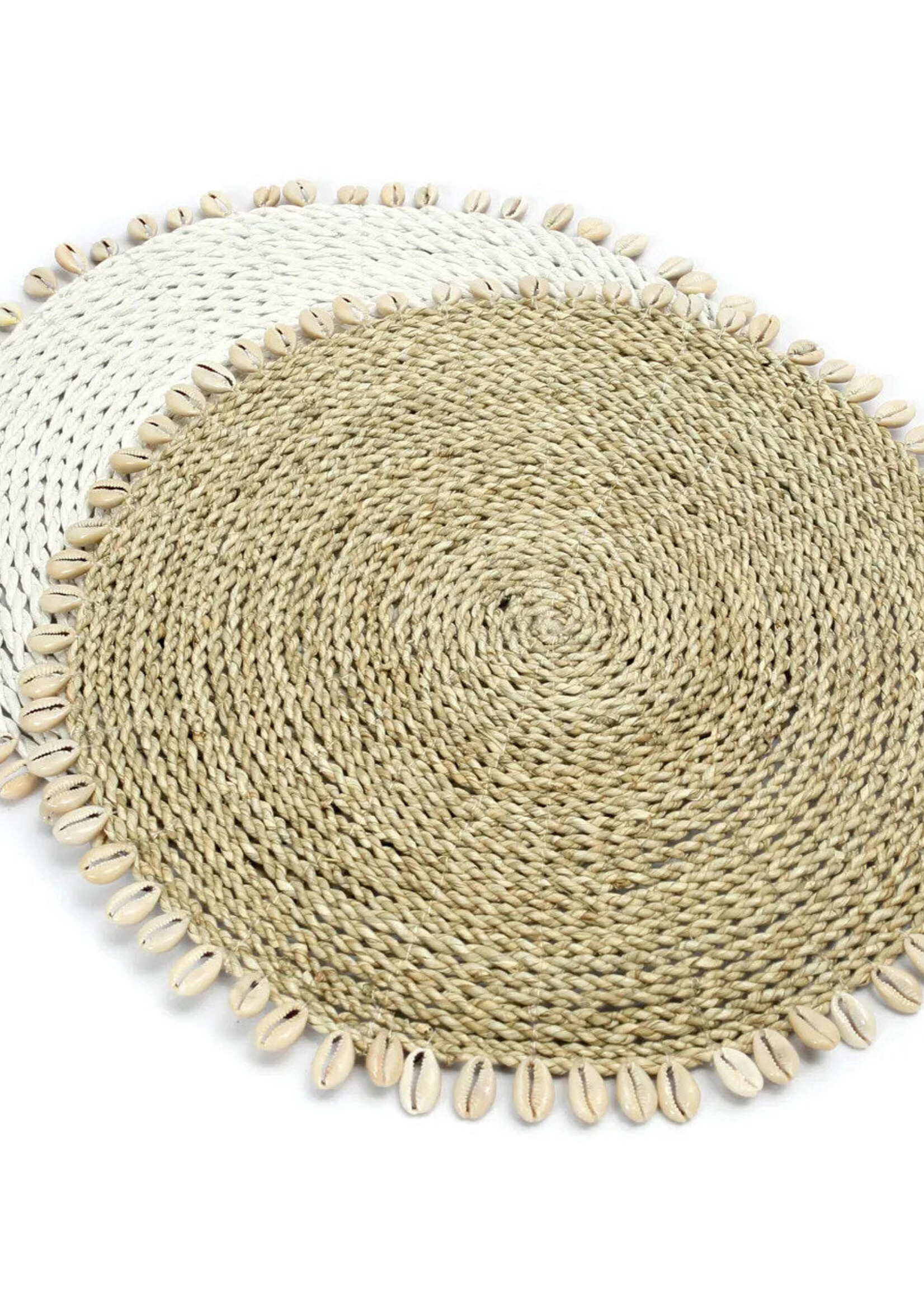 Bazar Bizar Antwerp The Seagrass Shell Placemat - Natural