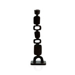 Bazar Bizar Antwerp The Totemo Candle Holder - Black - L