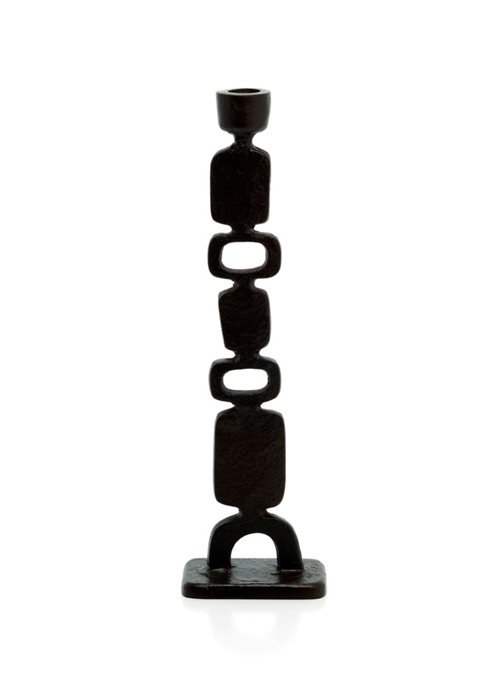 Bazar Bizar Antwerp The Totemo Candle Holder - Black - L