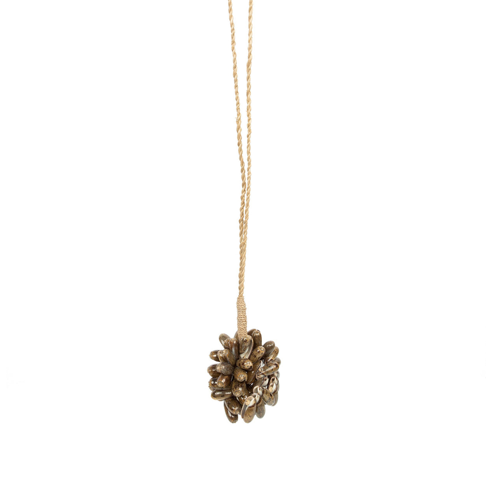 Bazar Bizar Antwerp The Brown Cowrie Shell Tassel