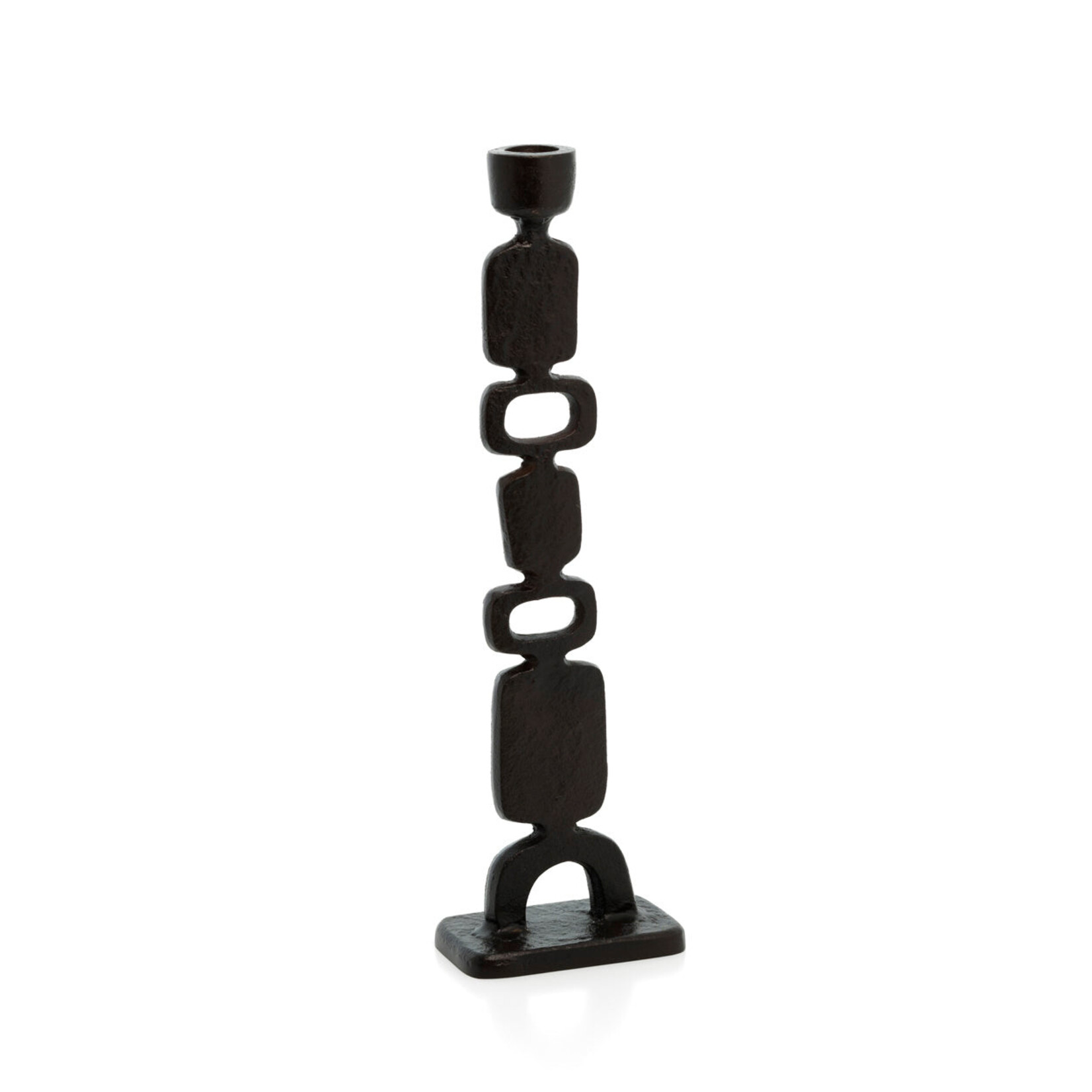 Bazar Bizar Antwerp The Totemo Candle Holder - Black - L