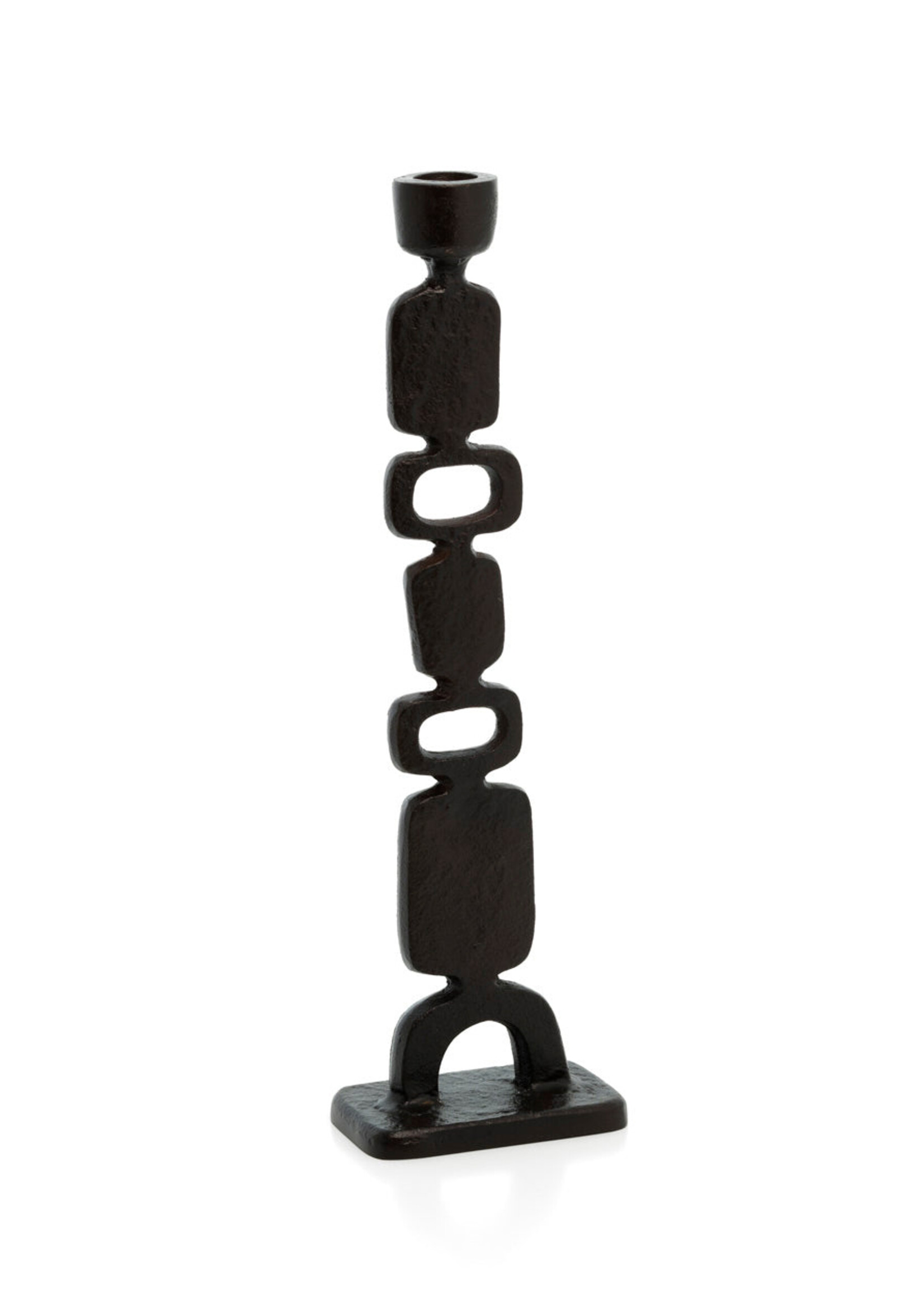 Bazar Bizar Antwerp The Totemo Candle Holder - Black - L