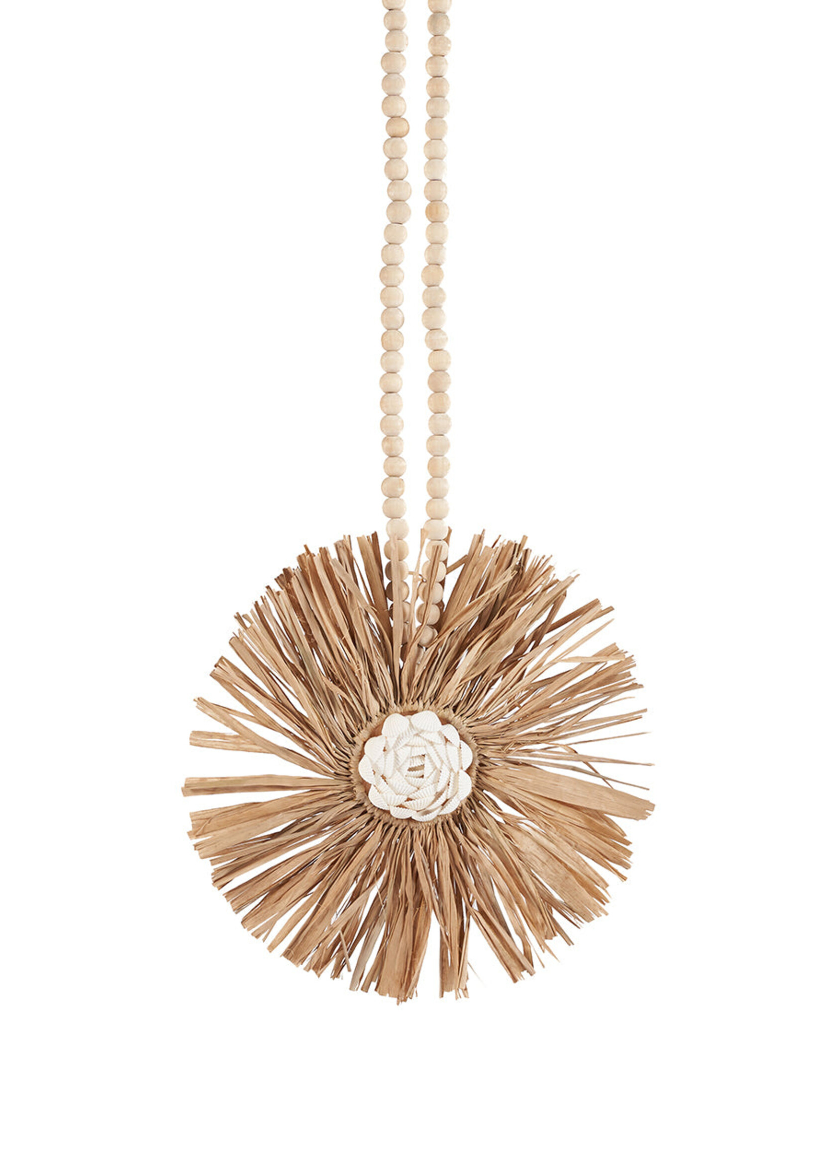 Bazar Bizar Antwerp The Raffia Bunga Tassel - Natural