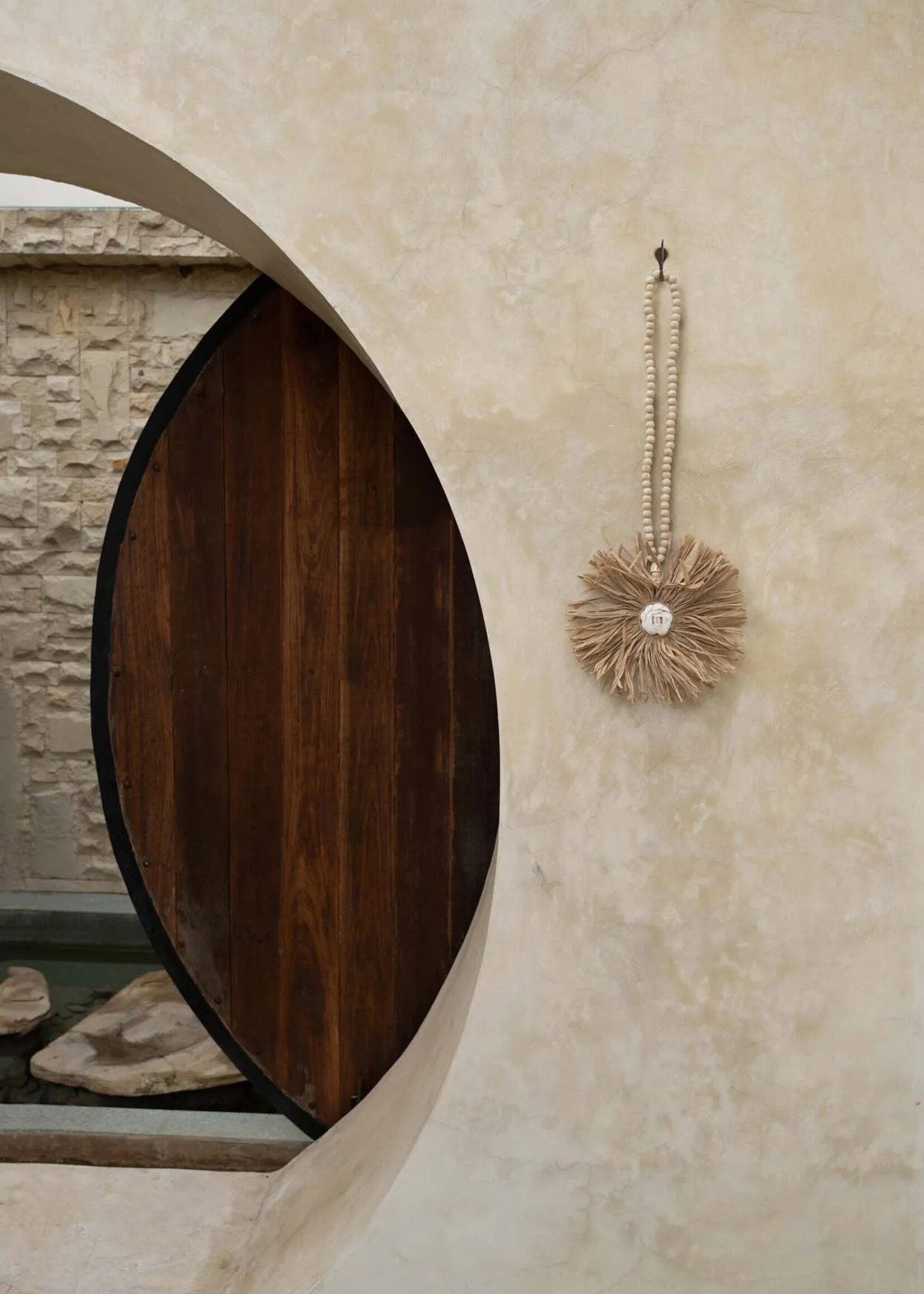 Bazar Bizar Antwerp The Raffia Bunga Tassel - Natural