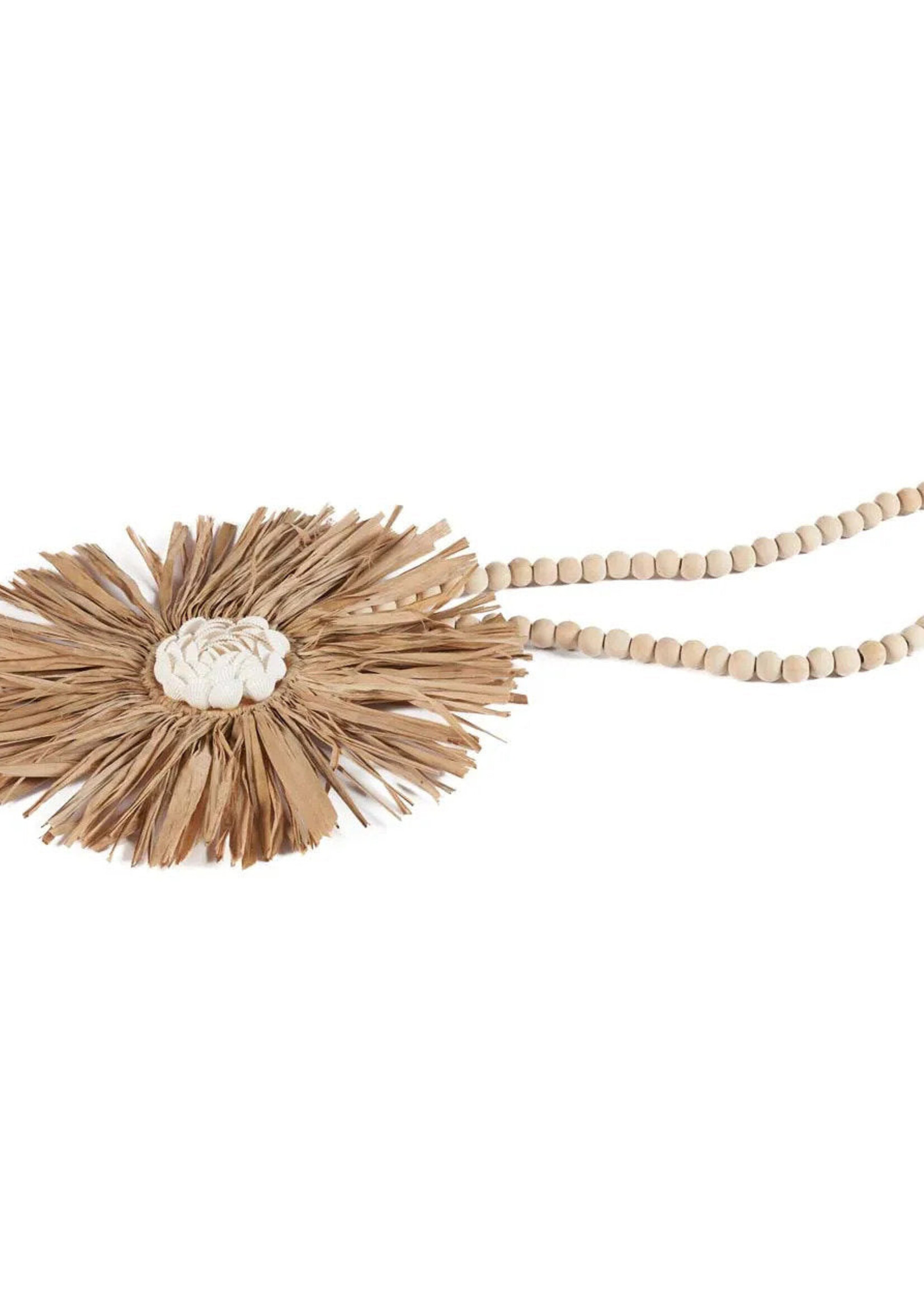 Bazar Bizar Antwerp The Raffia Bunga Tassel - Natural