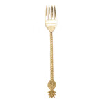 Bazar Bizar Antwerp The Pineapple Fork - Gold