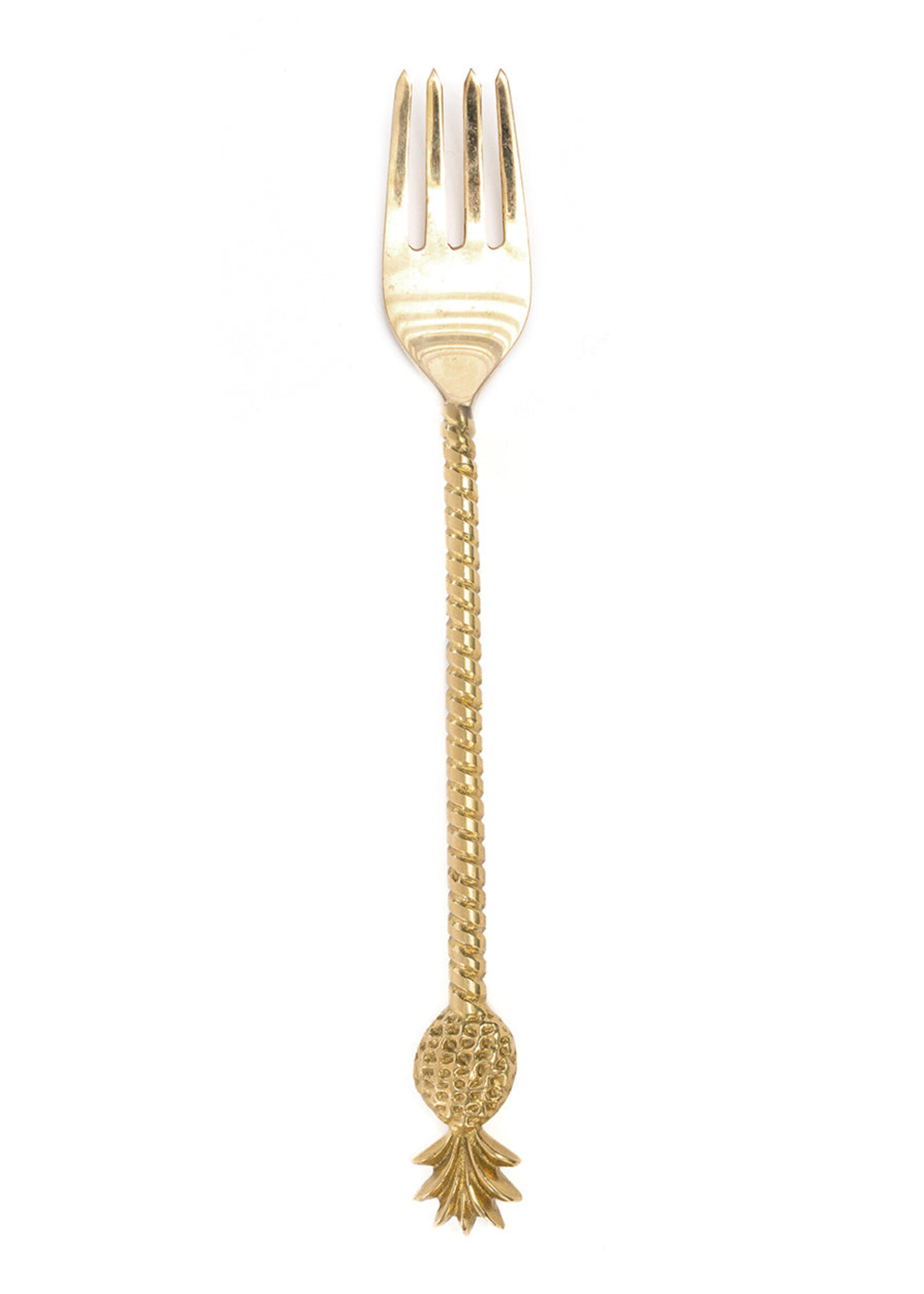 Bazar Bizar Antwerp The Pineapple Fork - Gold