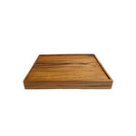 Bazar Bizar Antwerp The Teak Serving Plate - Natural