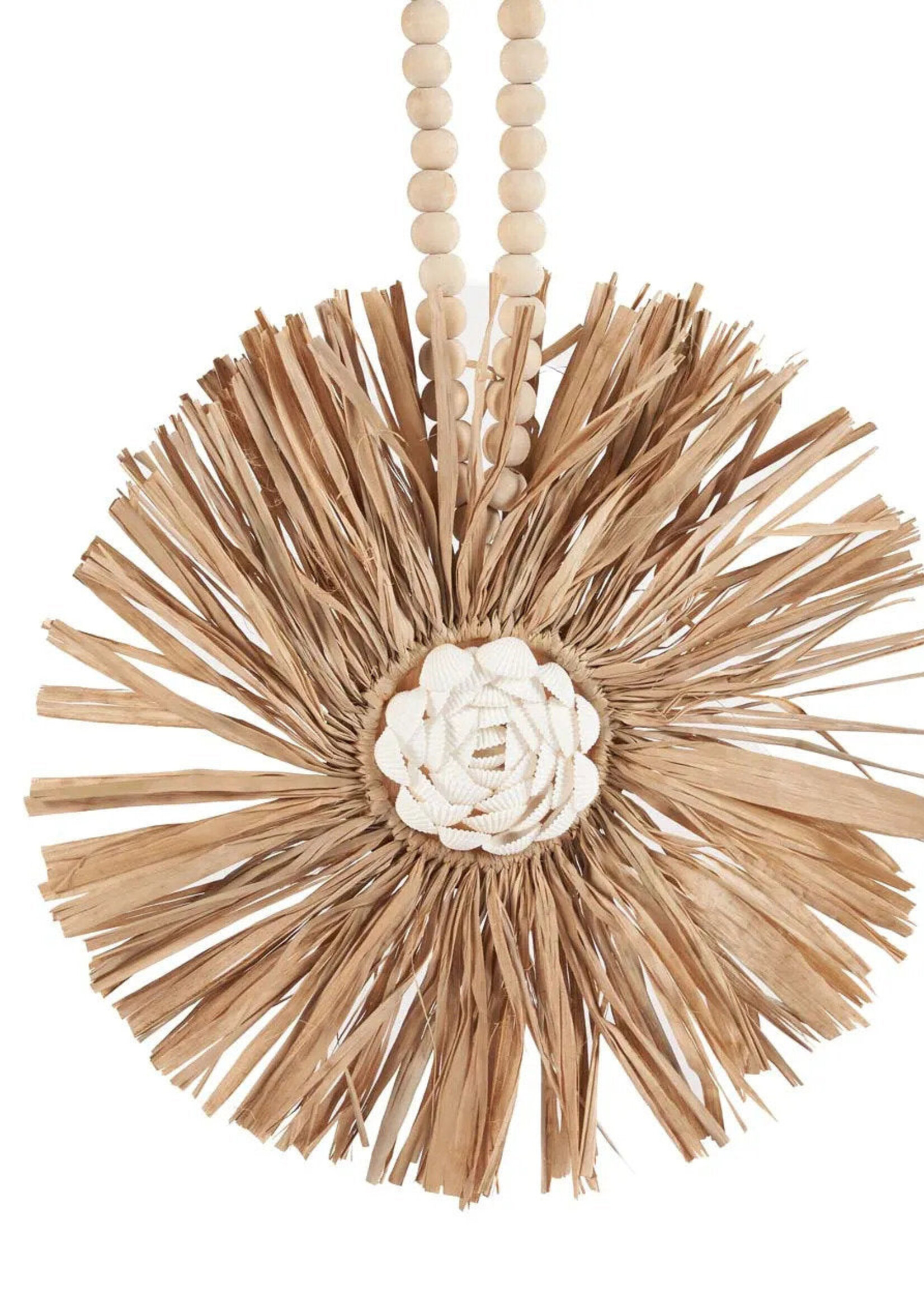 Bazar Bizar Antwerp The Raffia Bunga Tassel - Natural