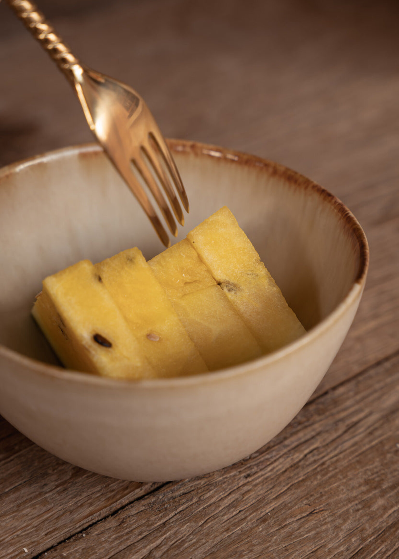 Bazar Bizar Antwerp The Pineapple Fork - Gold