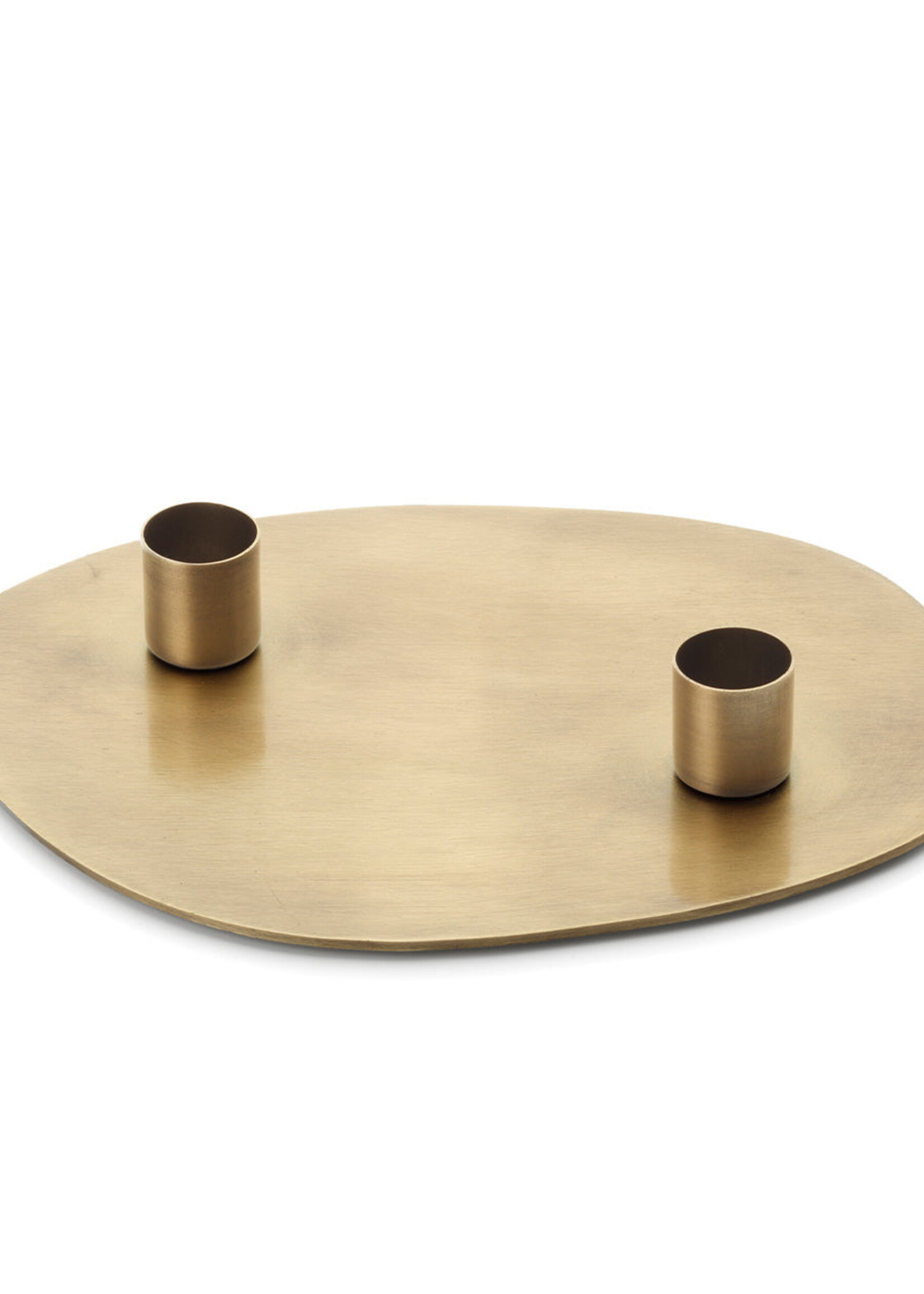 Bazar Bizar Antwerp The Glowpad Candle Holder - Gold - M