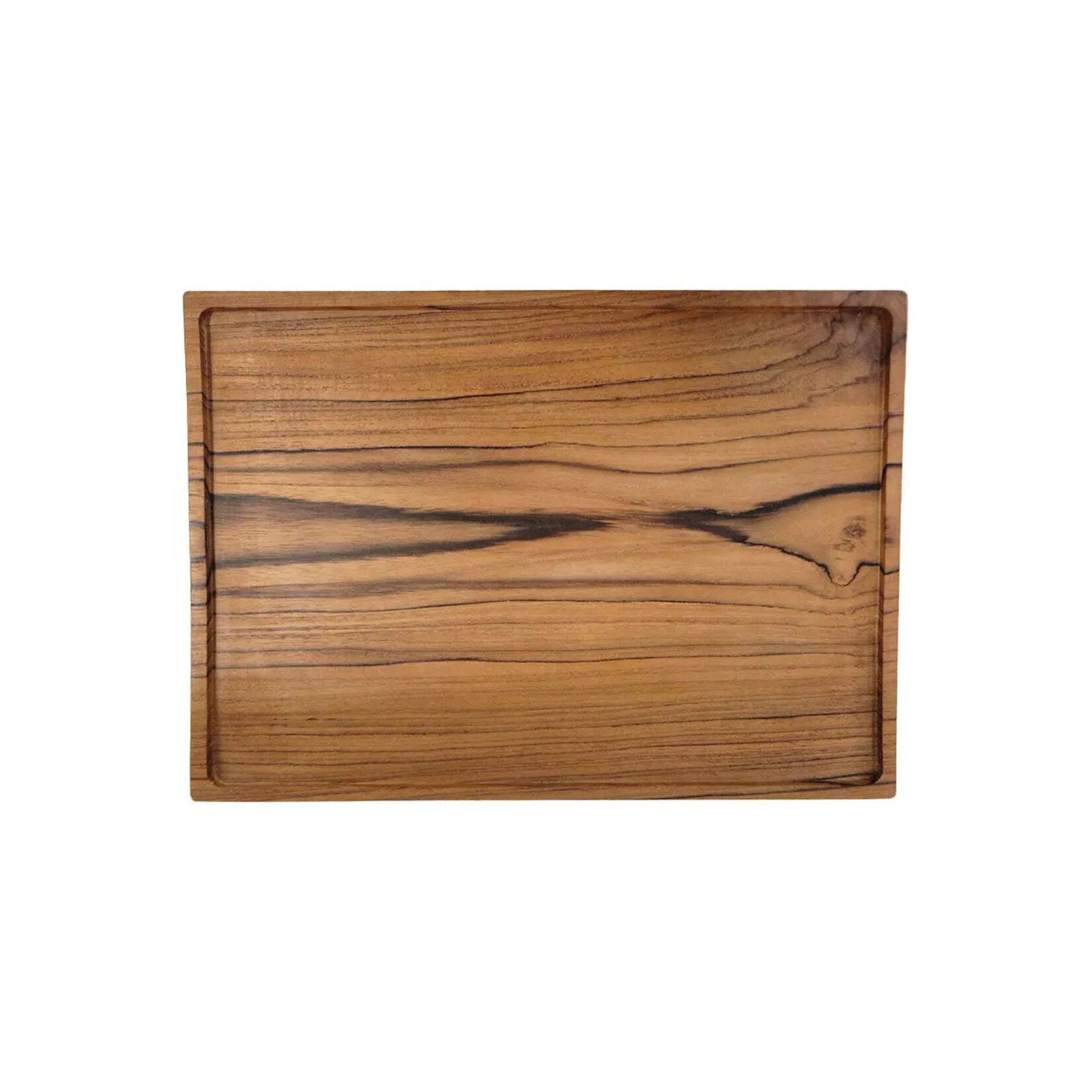 Bazar Bizar Antwerp The Teak Serving Plate - Natural