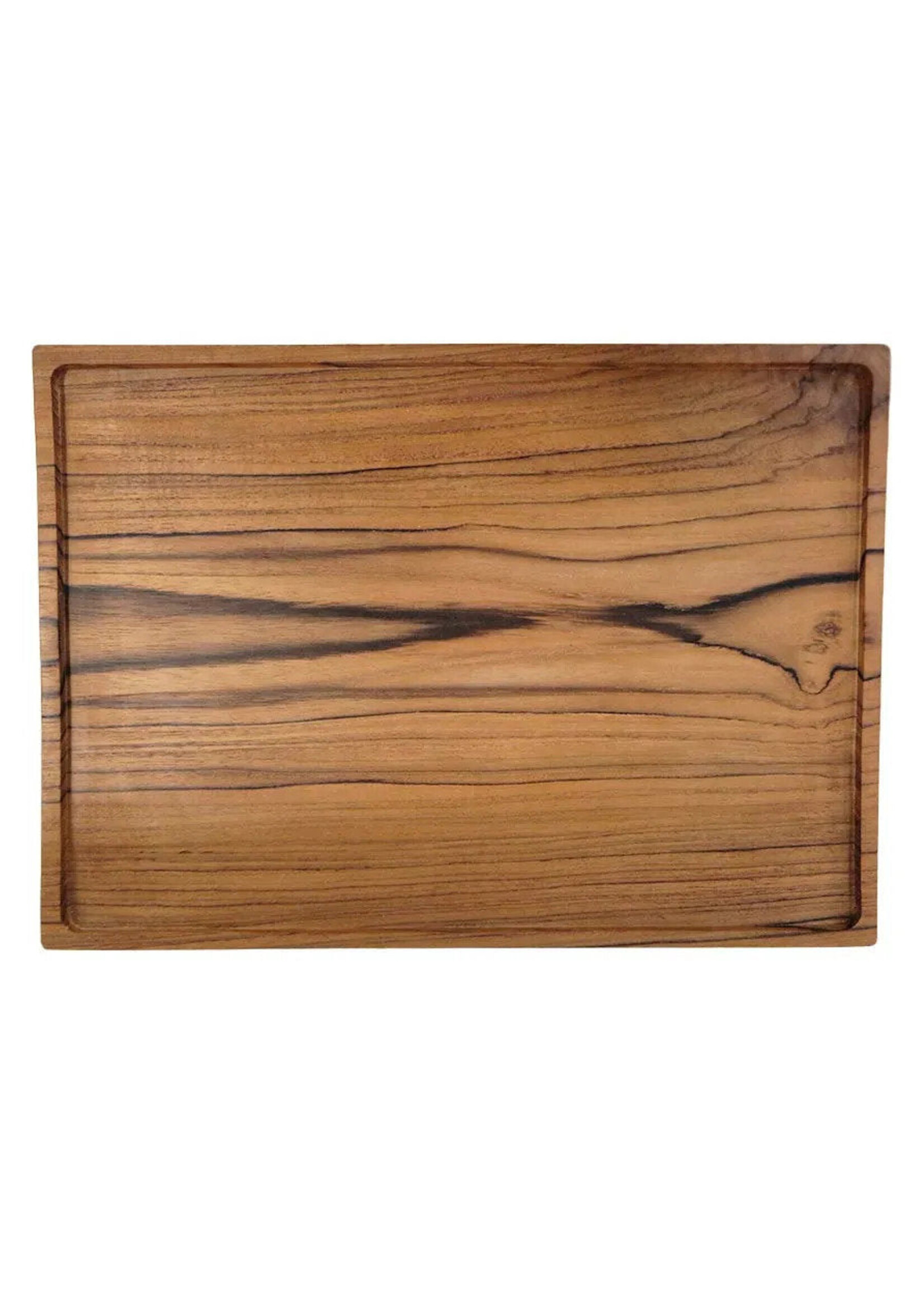Bazar Bizar Antwerp The Teak Serving Plate - Natural