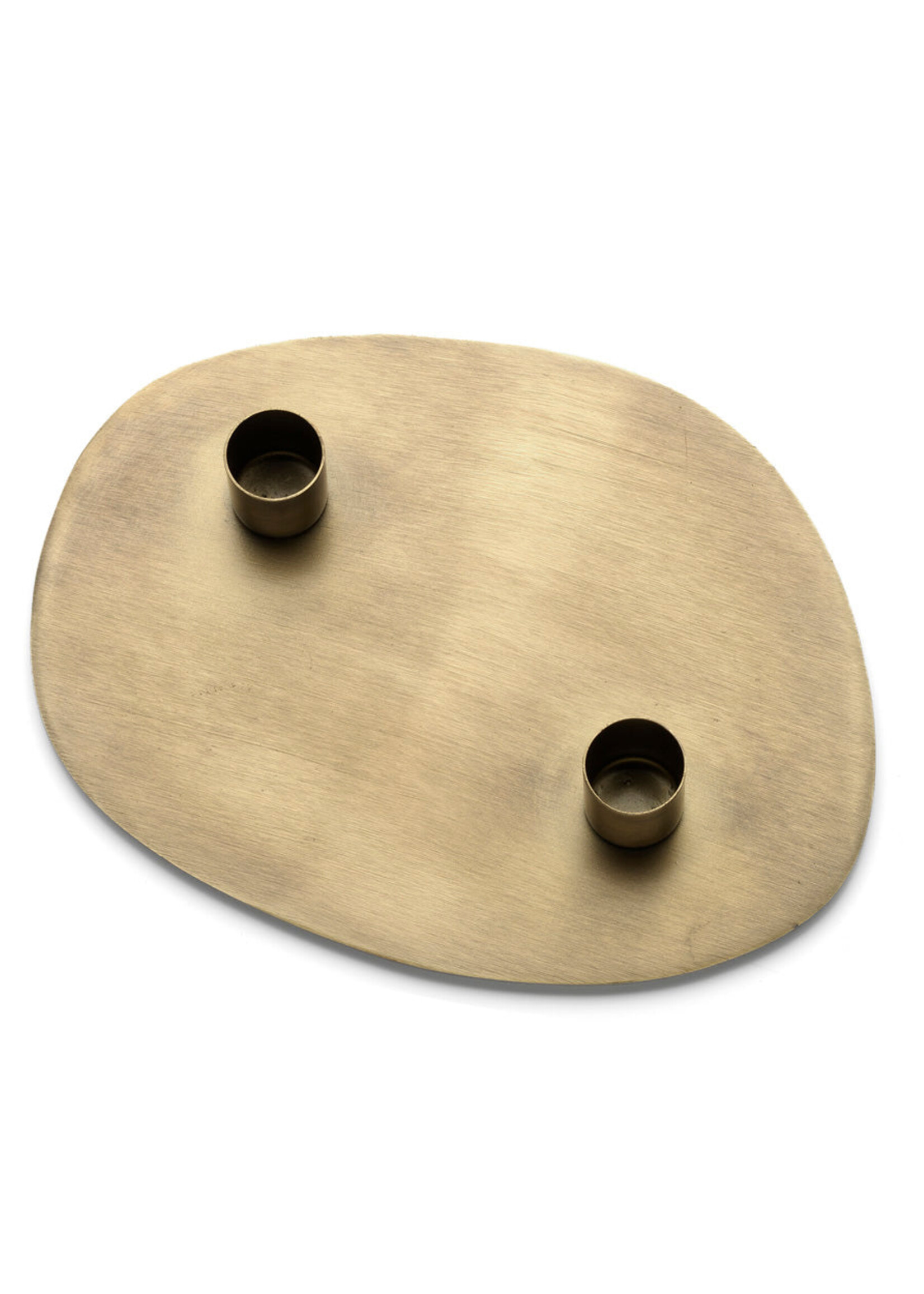 Bazar Bizar Antwerp The Glowpad Candle Holder - Gold - M