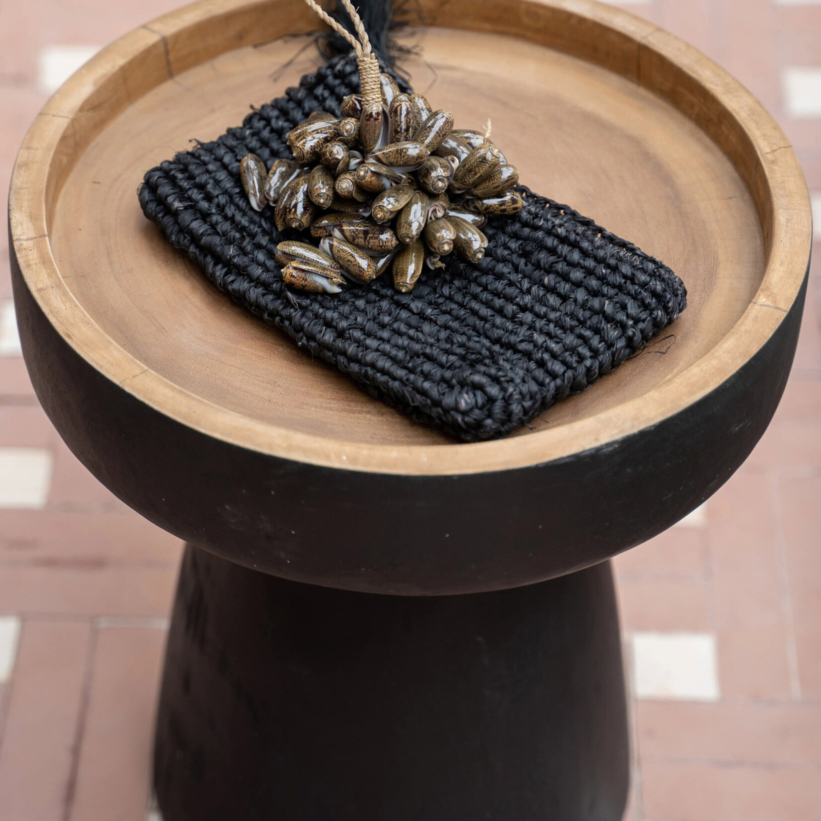 Bazar Bizar Antwerp The Brown Cowrie Shell Tassel