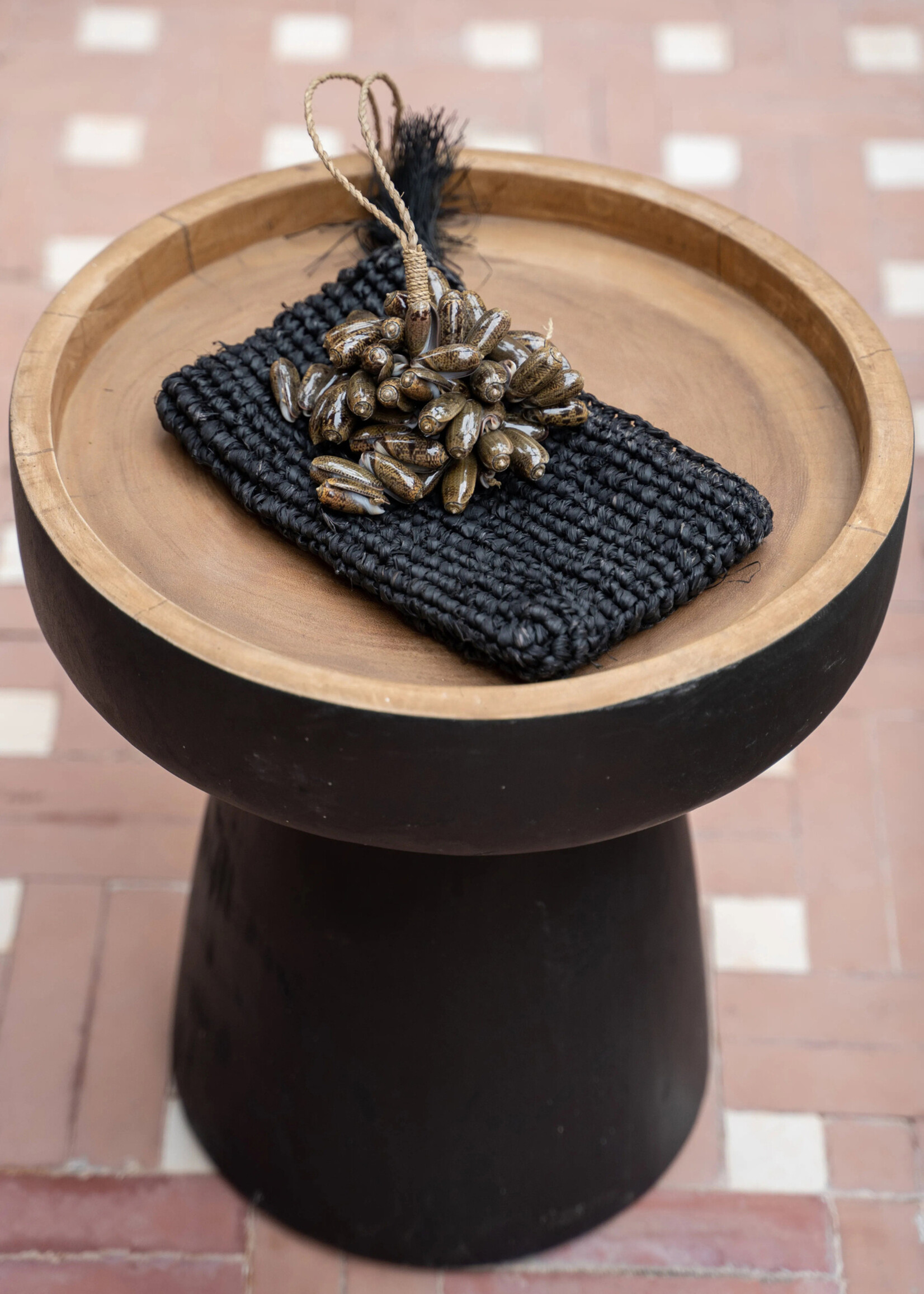Bazar Bizar Antwerp The Brown Cowrie Shell Tassel