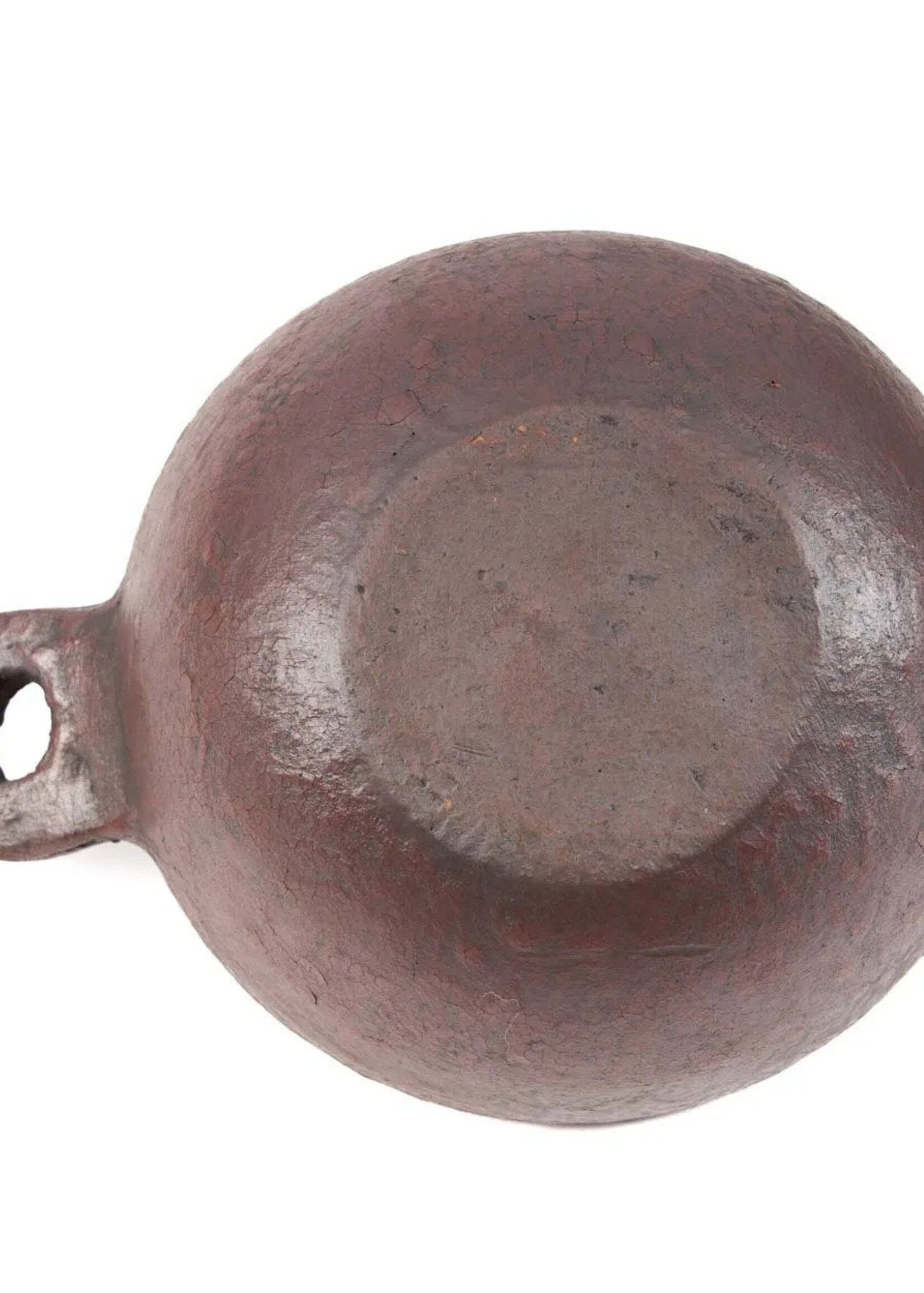Bazar Bizar Antwerp The Ethnic Bowl with Handle - Terracotta - M