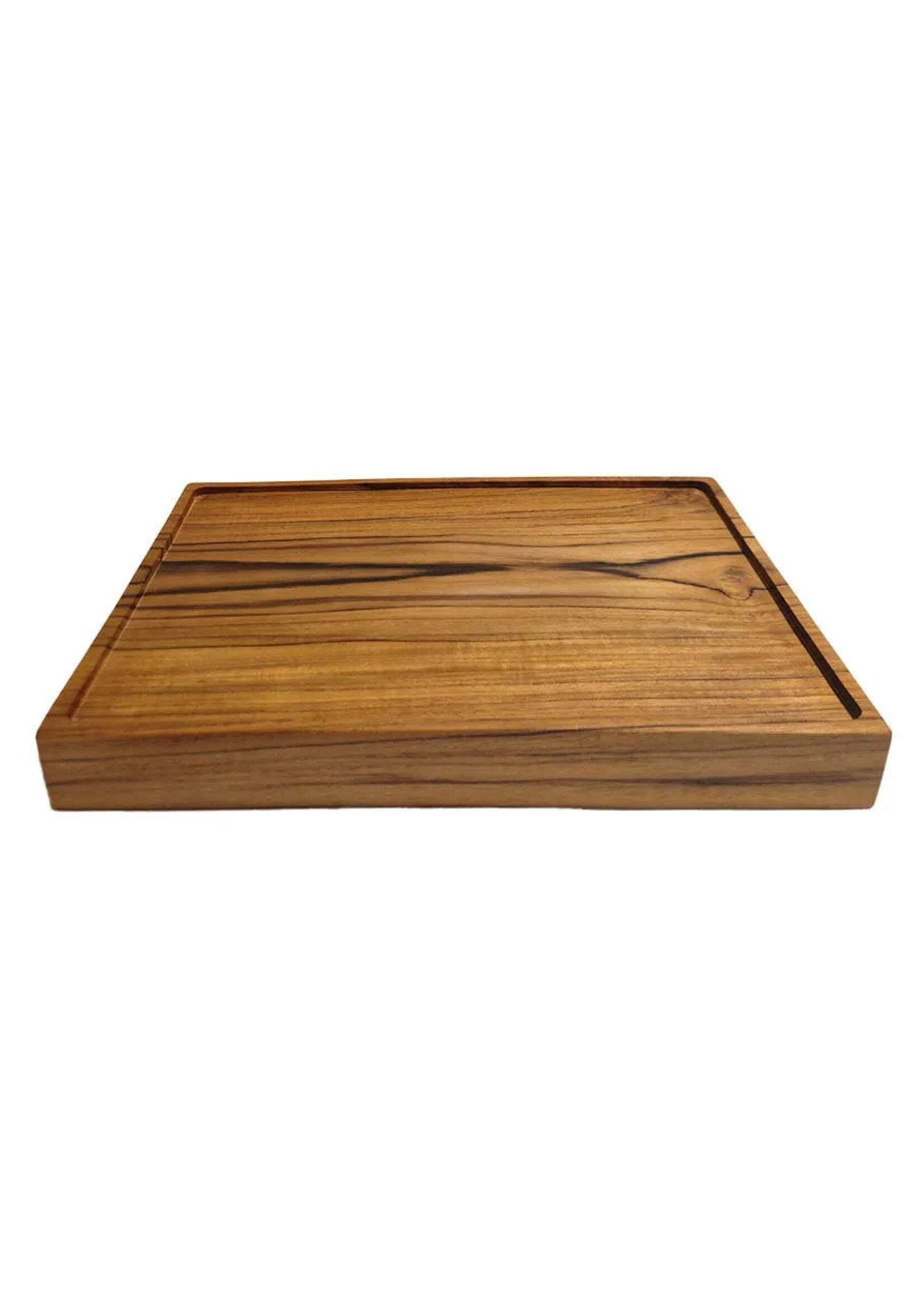 Bazar Bizar Antwerp The Teak Serving Plate - Natural