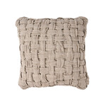 Bazar Bizar Antwerp The Linen Crosier Cushion Cover - Natural