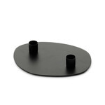 Bazar Bizar Antwerp The Glowpad Candle Holder - Black - M