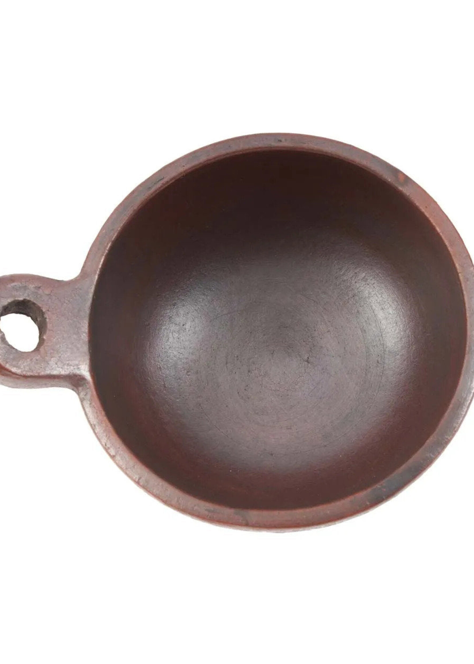 Bazar Bizar Antwerp The Ethnic Bowl with Handle - Terracotta - M