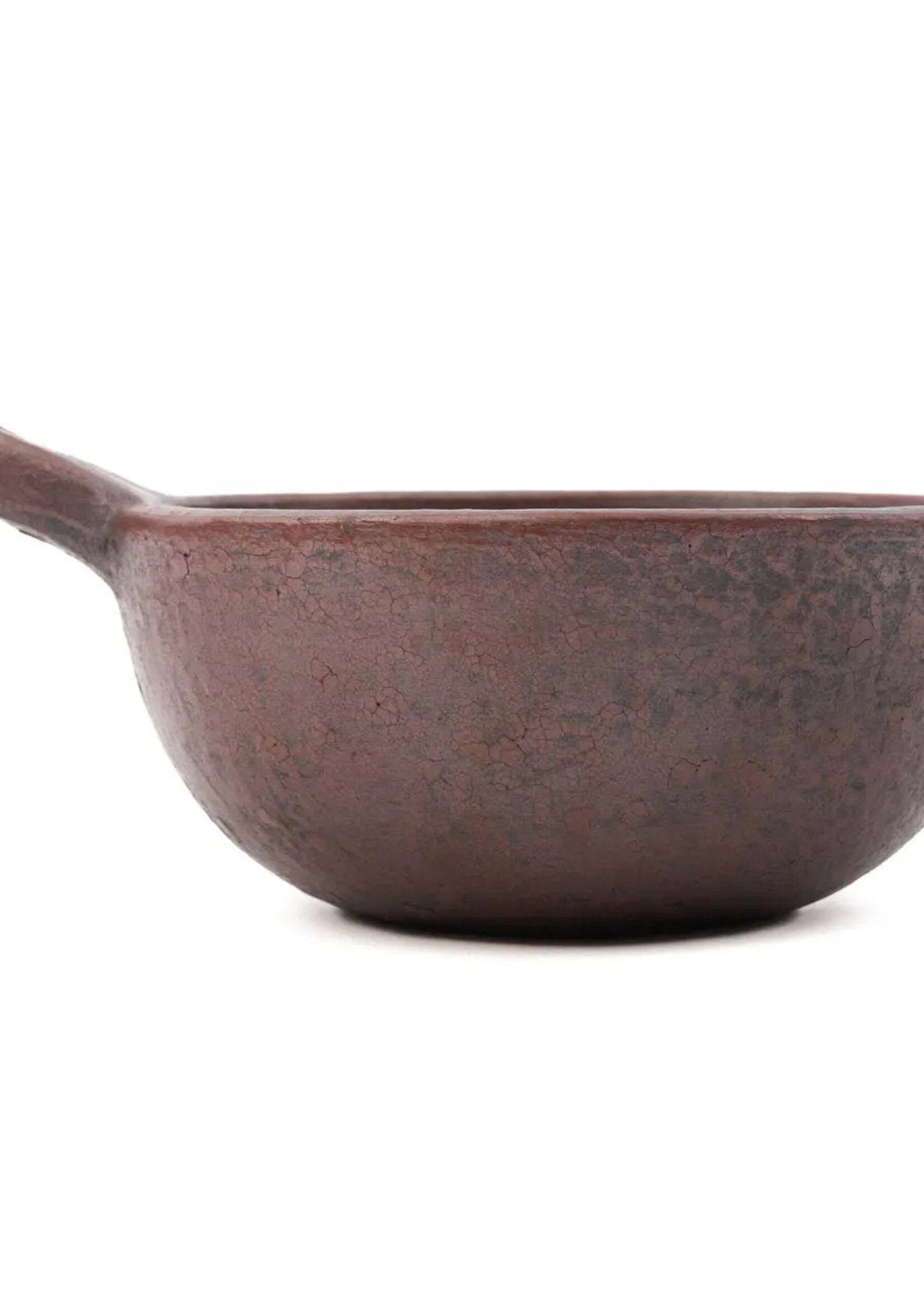 Bazar Bizar Antwerp The Ethnic Bowl with Handle - Terracotta - M