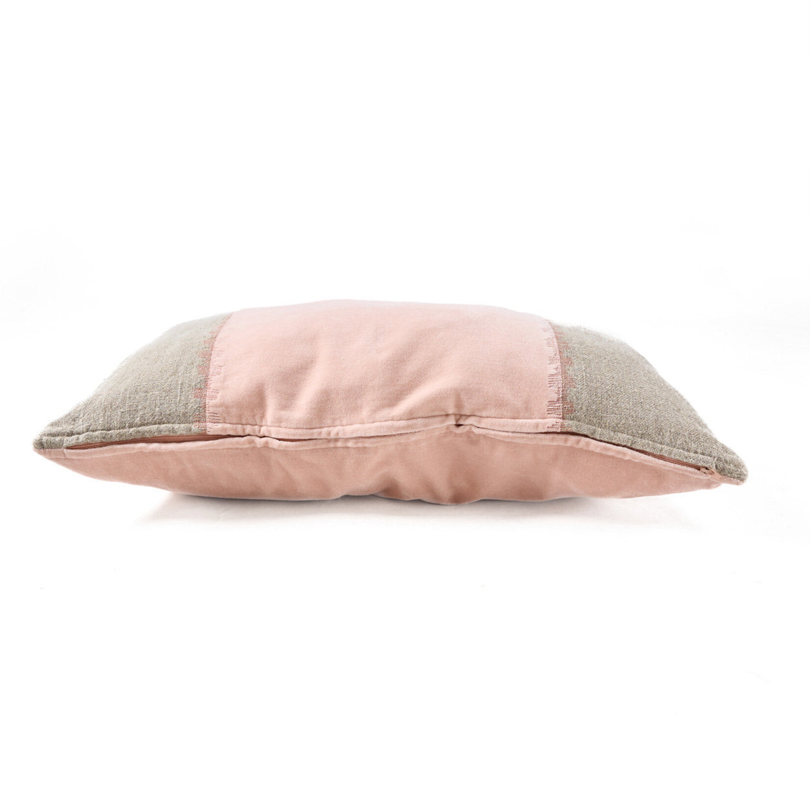 Bazar Bizar Antwerp The Velvet Divorce Cushion Cover - Natural Pink - 30x50