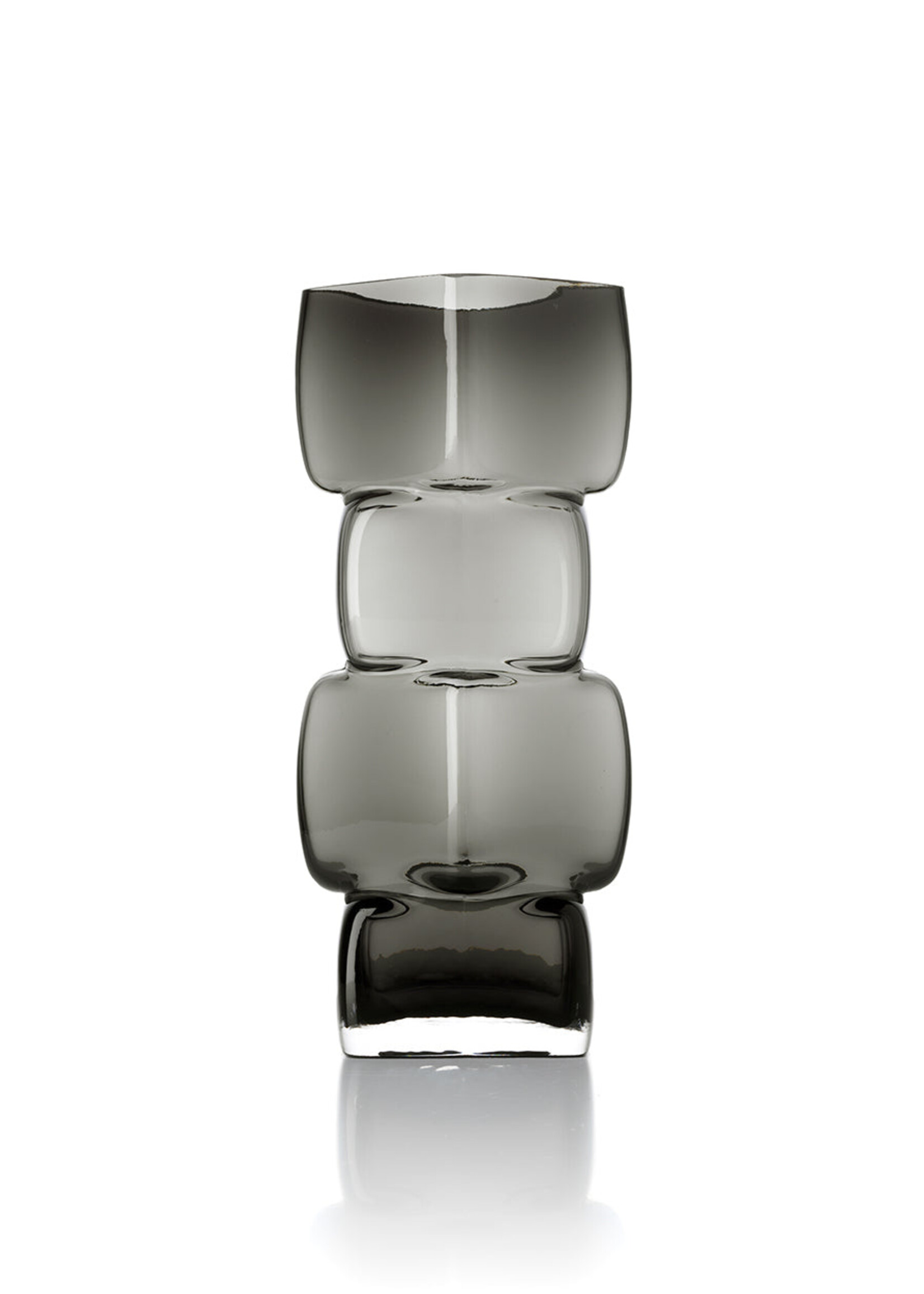 Bazar Bizar Antwerp The Cubes Vase - Dark Grey - L