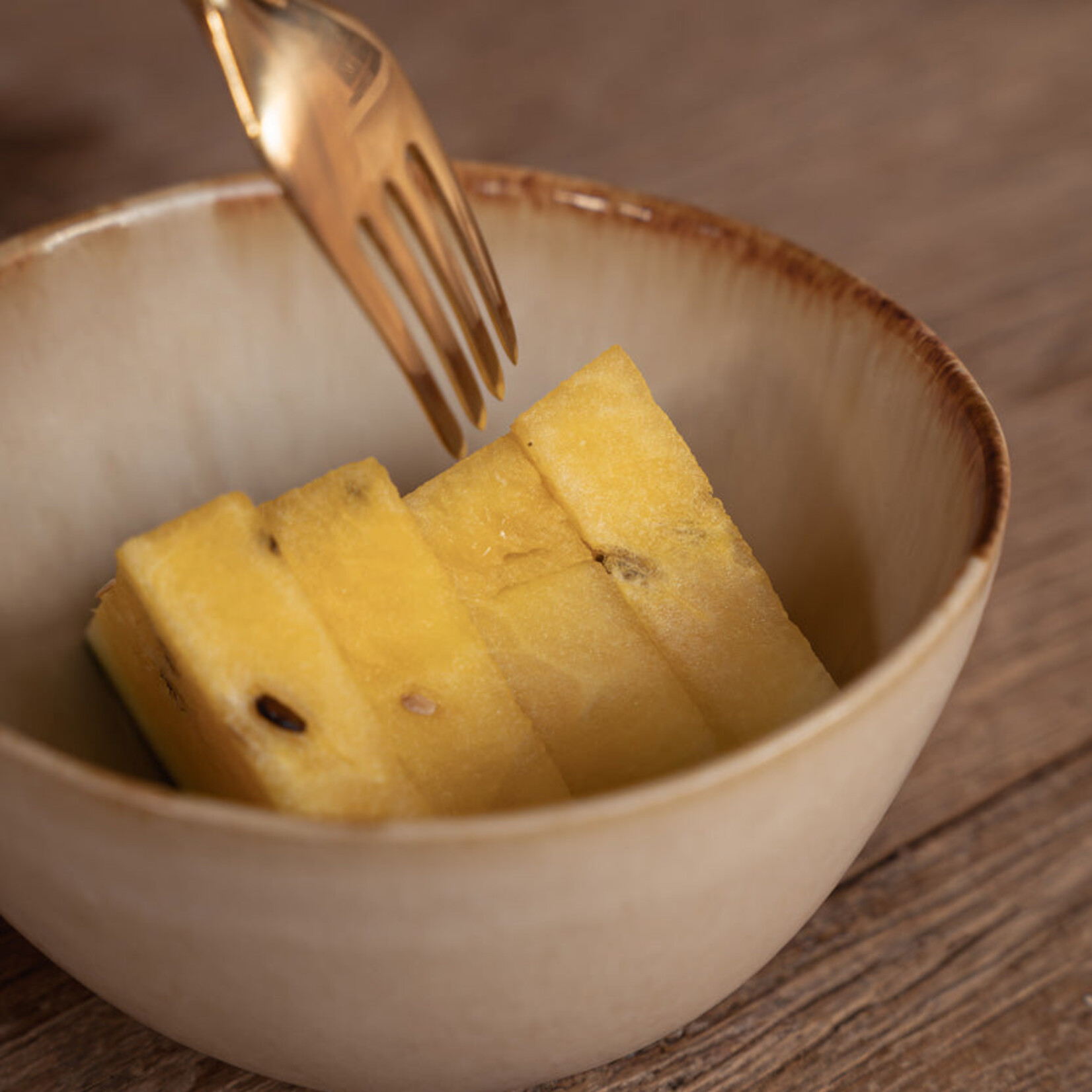 Bazar Bizar Antwerp The Pineapple Fork - Gold