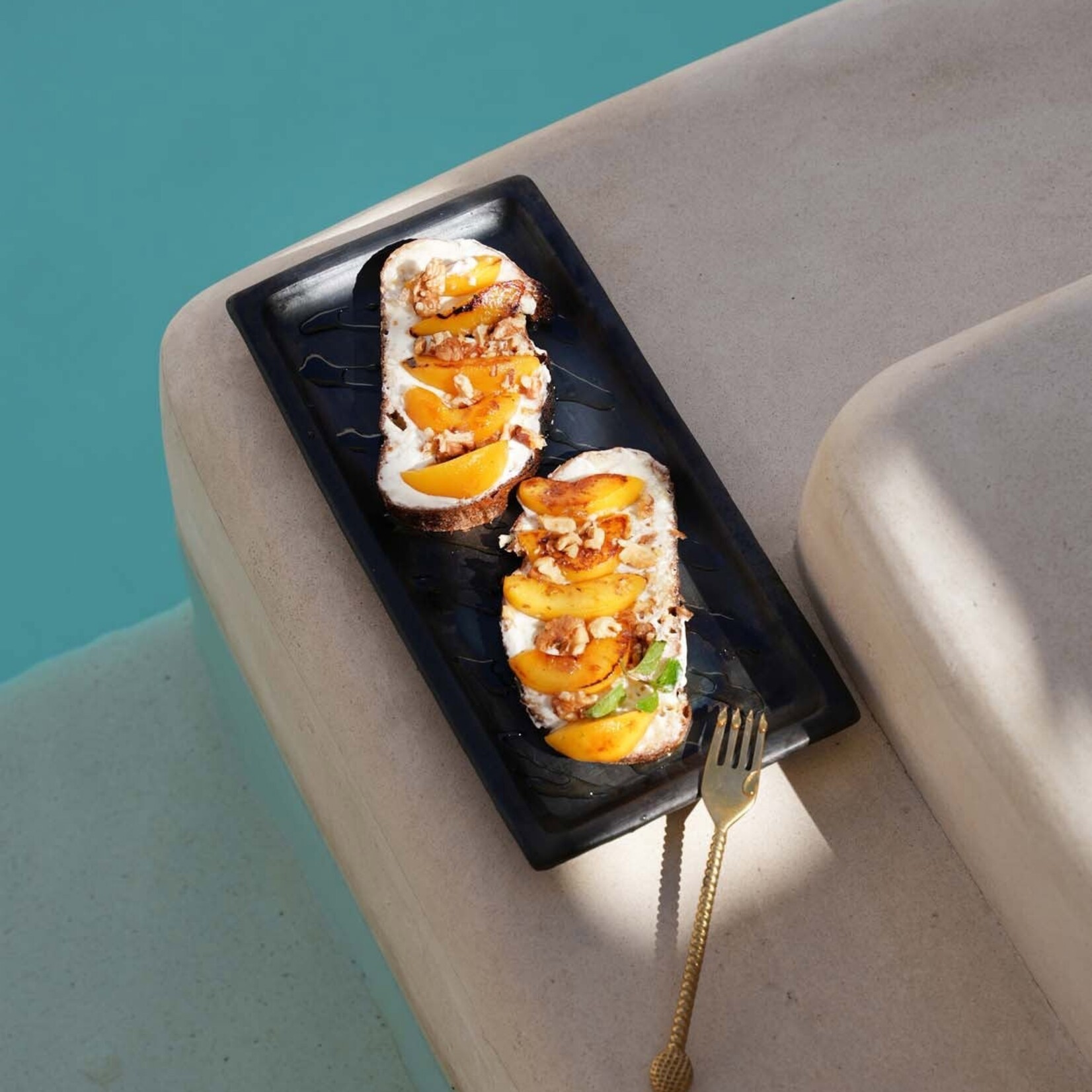 Bazar Bizar Antwerp The Pineapple Fork - Gold