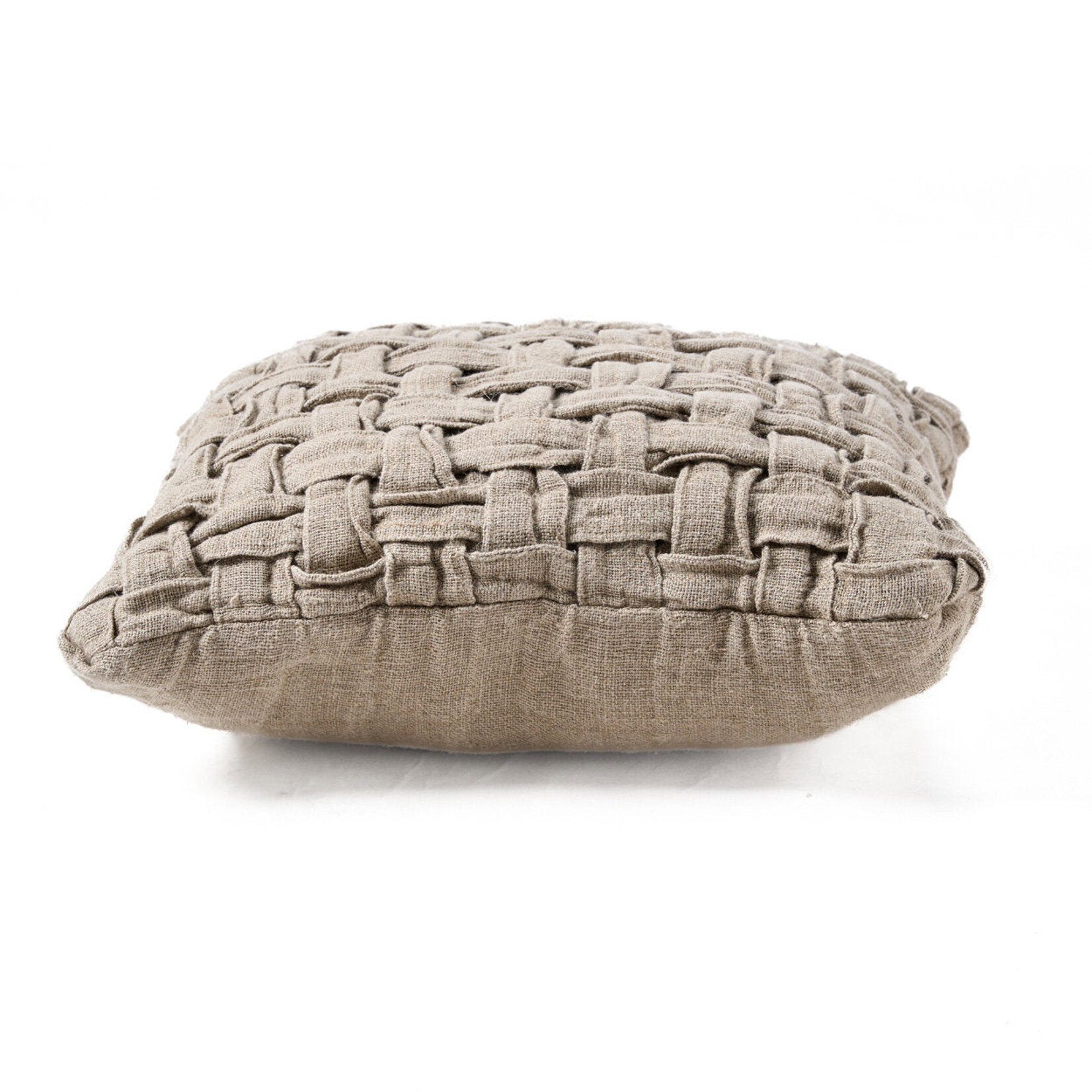 Bazar Bizar Antwerp The Linen Crosier Cushion Cover - Natural