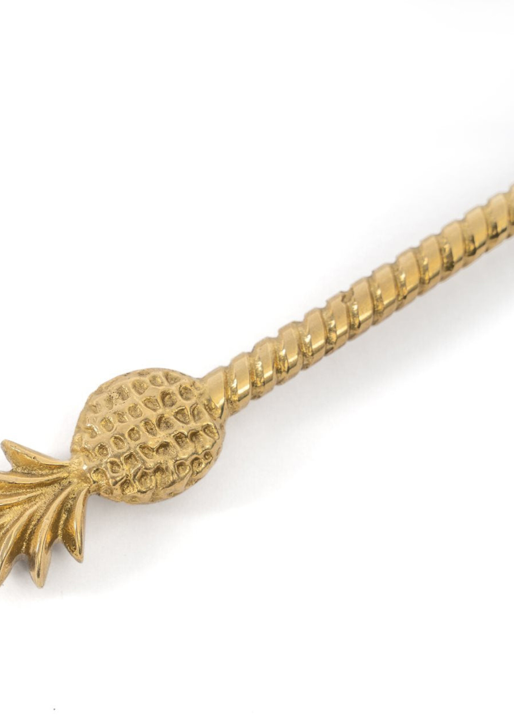 Bazar Bizar Antwerp The Pineapple Spoon - Gold