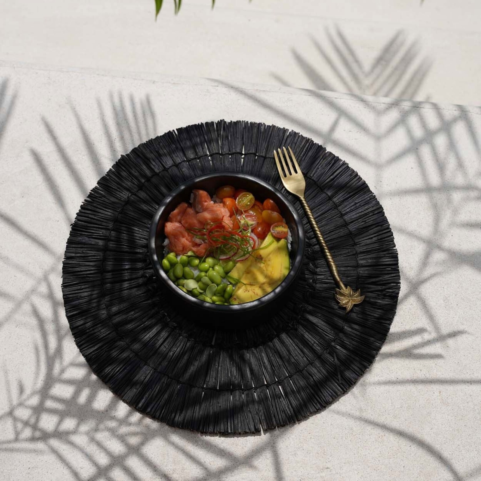 Bazar Bizar Antwerp The Palm Tree Fork - Gold