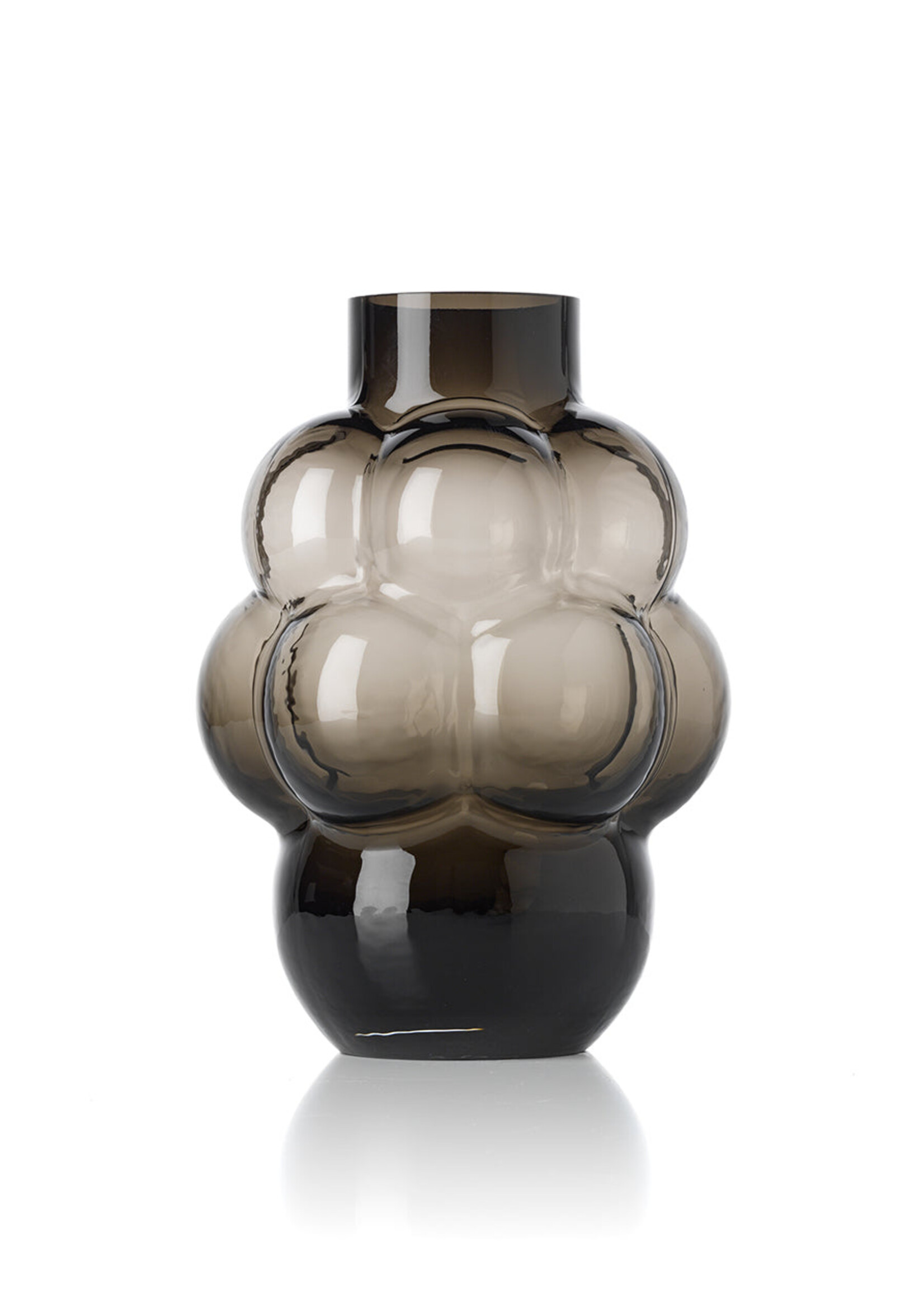Bazar Bizar Antwerp The Grape Vase - Dark Grey - L