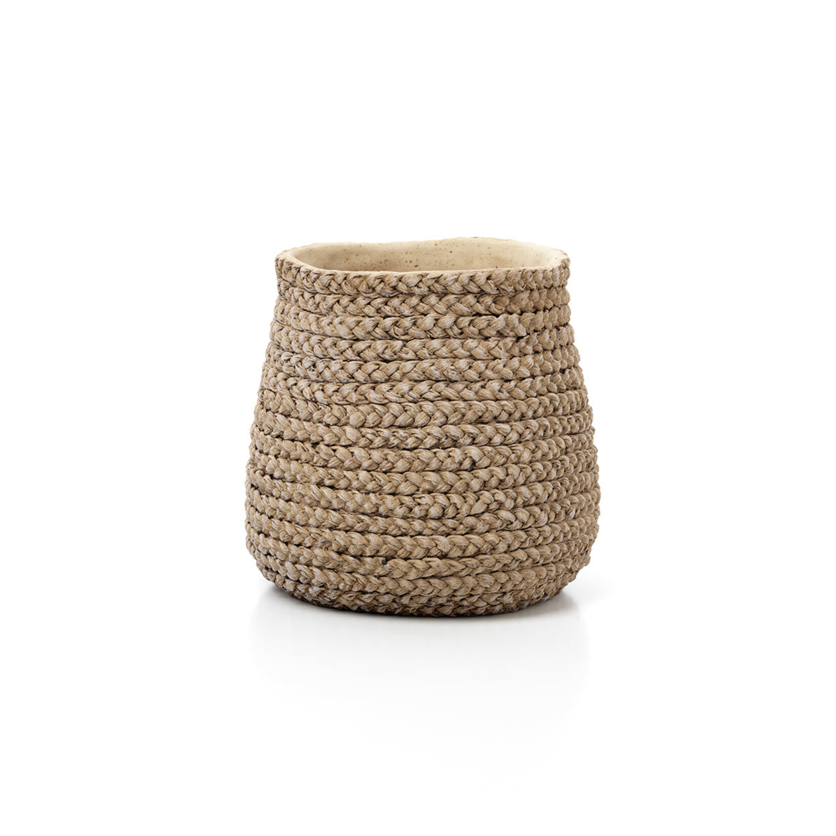 Bazar Bizar Antwerp The Fake Braided Planter - Natural - L