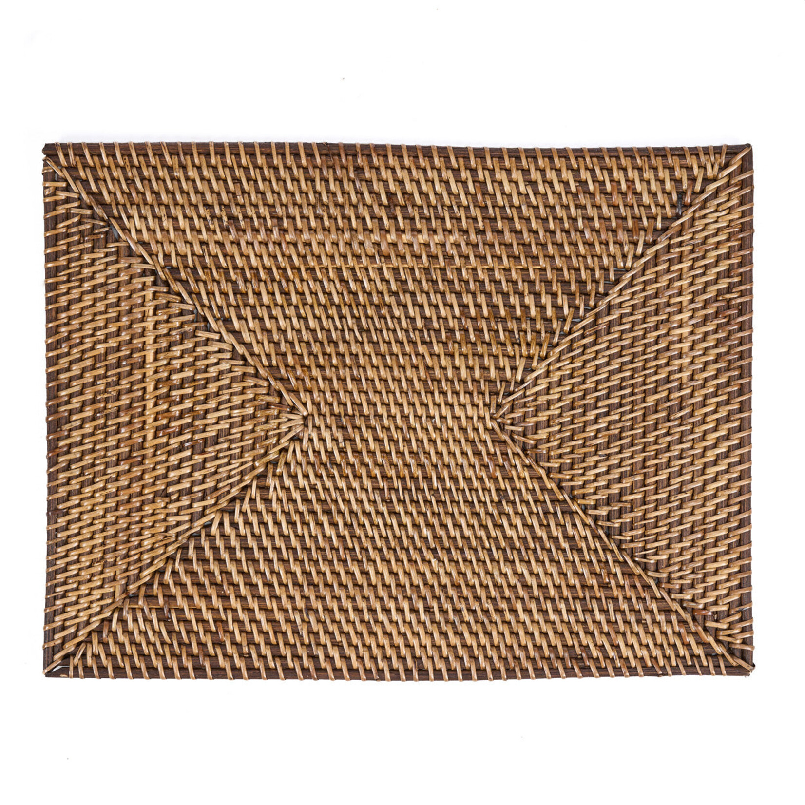 Bazar Bizar Antwerp The Colonial Rectangular Placemat - Natural Brown
