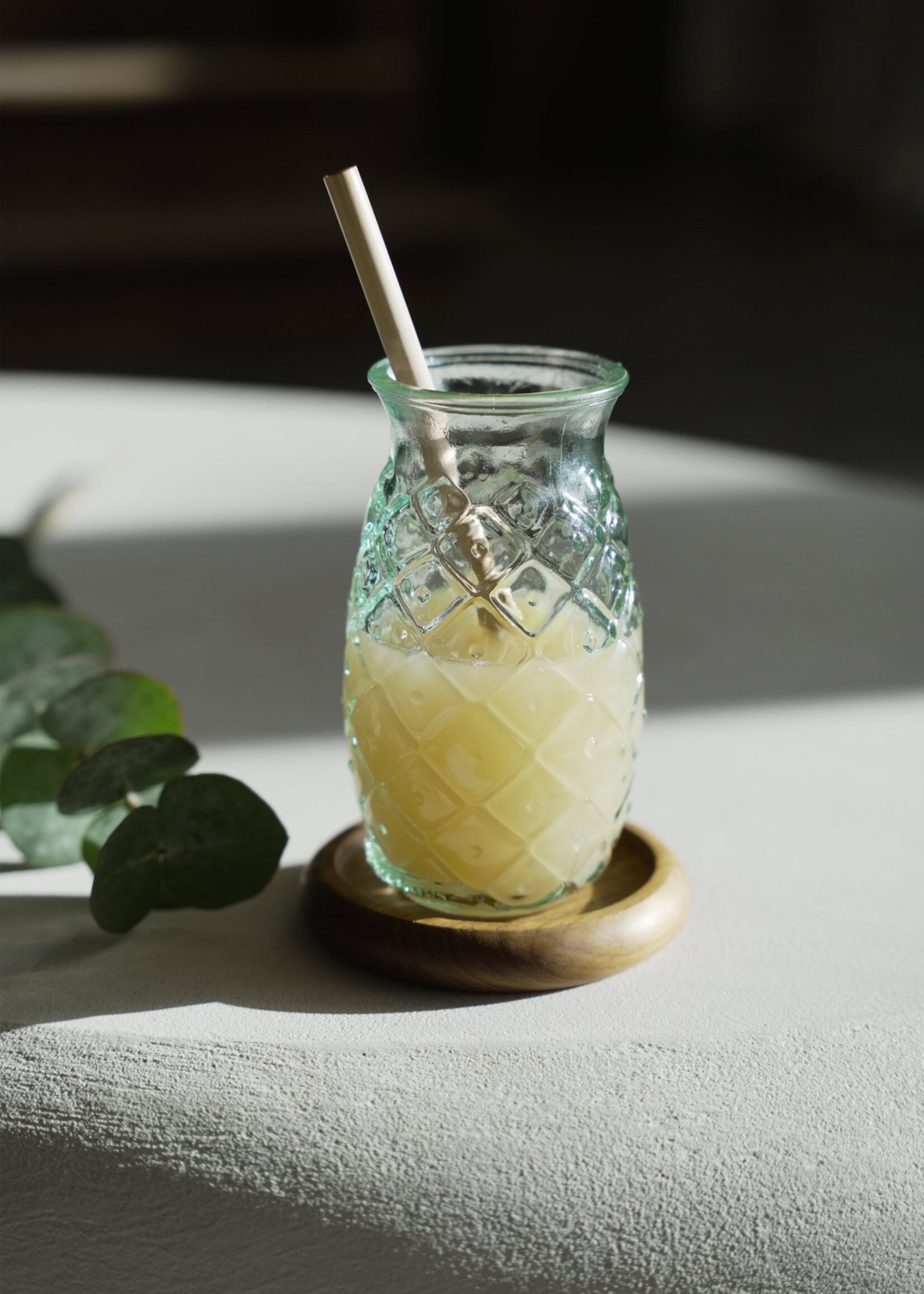 Bazar Bizar Antwerp The Pineapple Glass - Blue - M