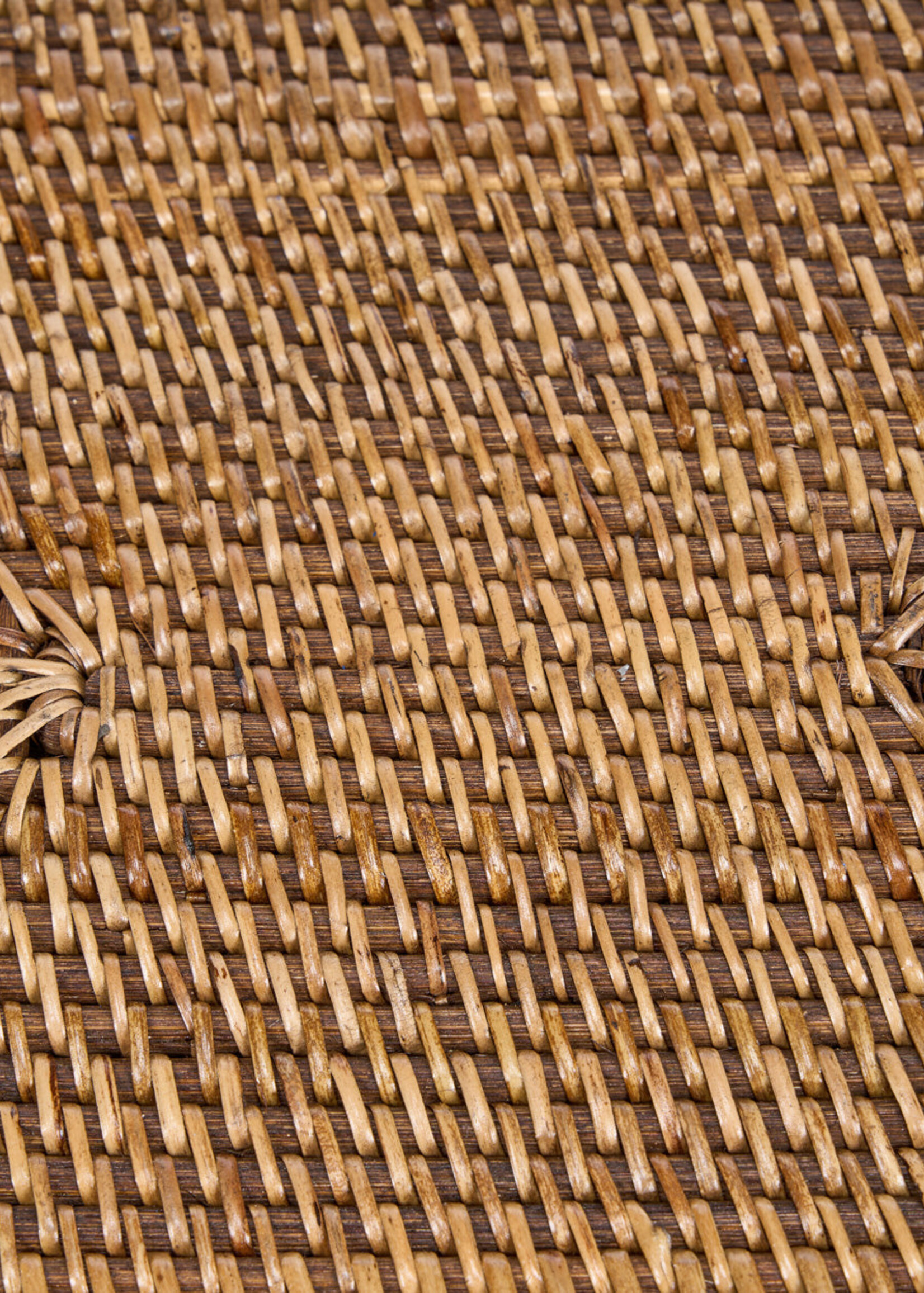 Bazar Bizar Antwerp The Colonial Rectangular Placemat - Natural Brown