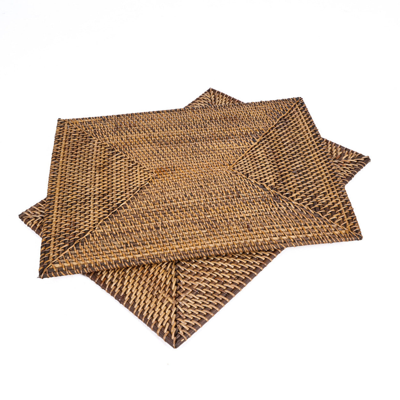 Bazar Bizar Antwerp The Colonial Rectangular Placemat - Natural Brown