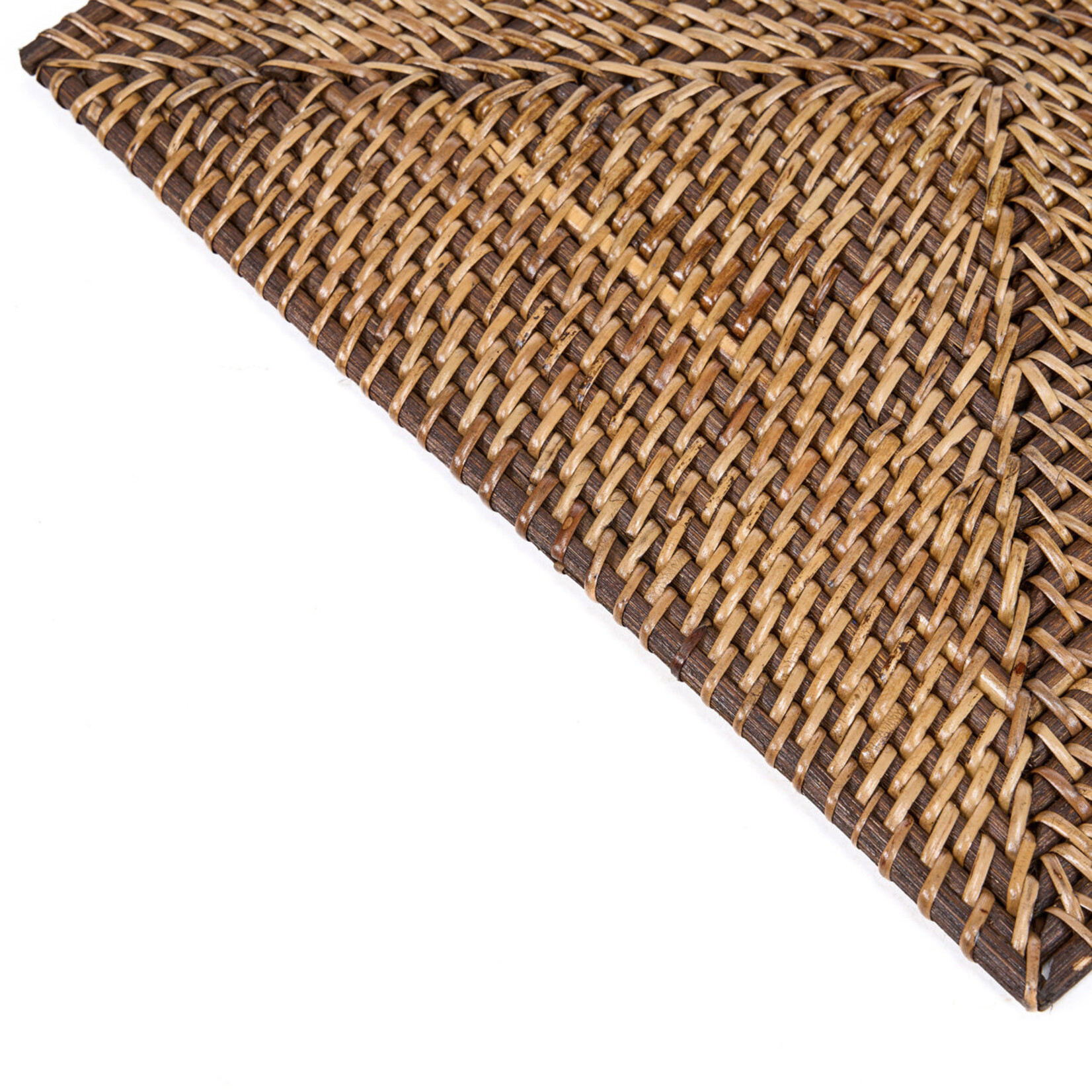 Bazar Bizar Antwerp The Colonial Rectangular Placemat - Natural Brown