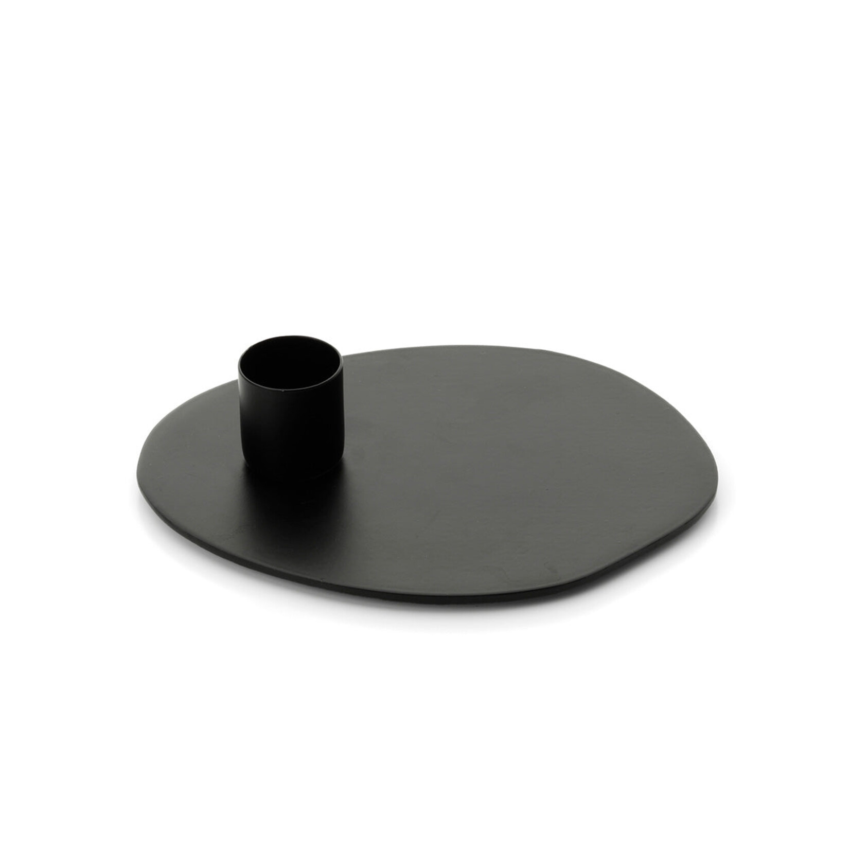 Bazar Bizar Antwerp The Glowpad Candle Holder - Black - S