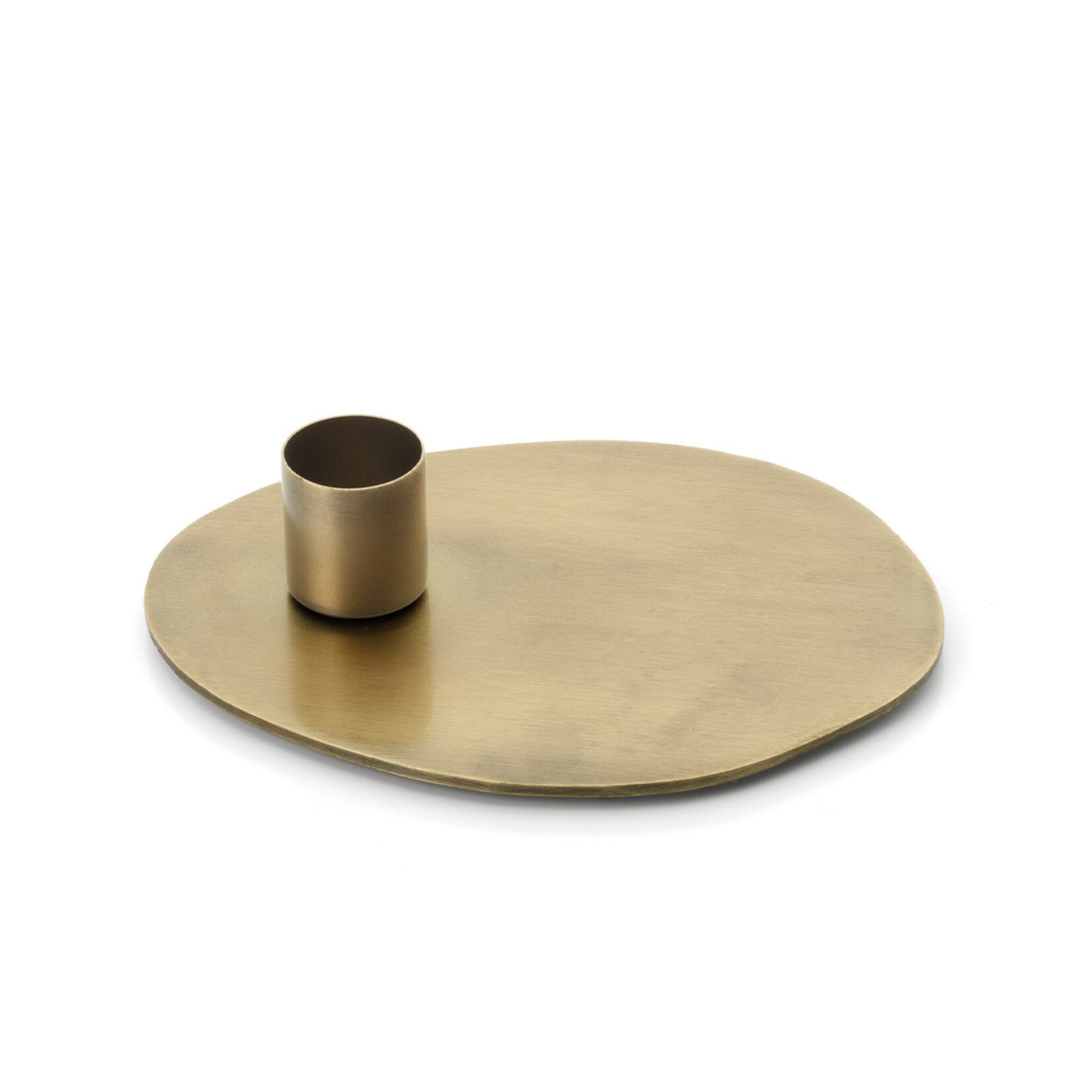 Bazar Bizar Antwerp The Glowpad Candle Holder - Gold - S