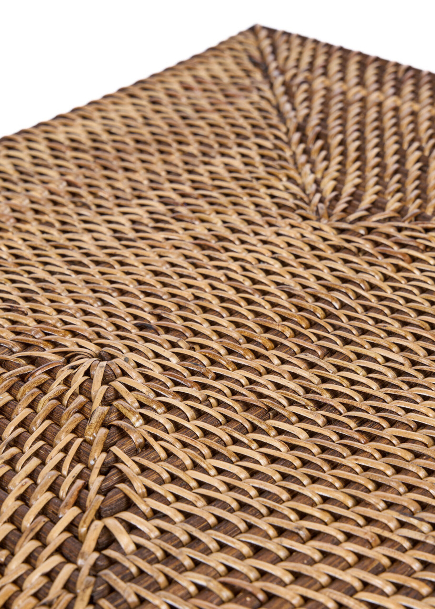 Bazar Bizar Antwerp The Colonial Rectangular Placemat - Natural Brown